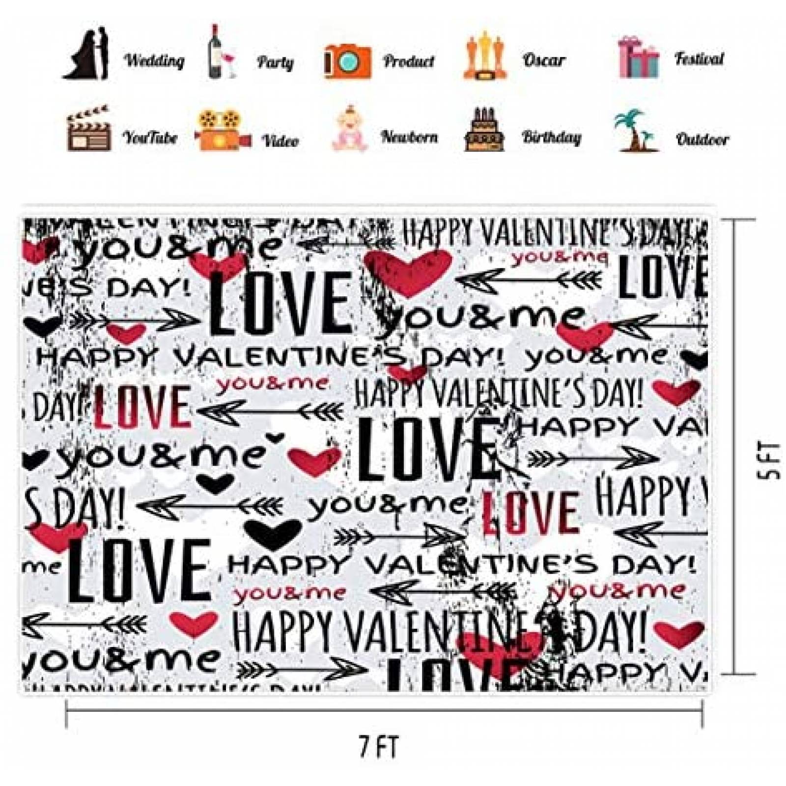 Fondo fotografico Dudaacvt San Valentin Decoracion Estudio