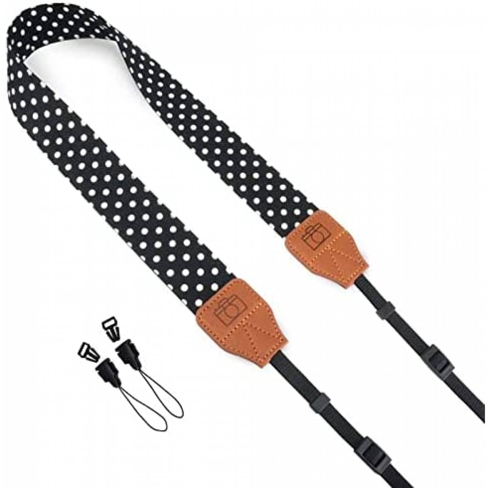 Correa de Hombro Eorefo 144cm para Camara DSLR -Negro