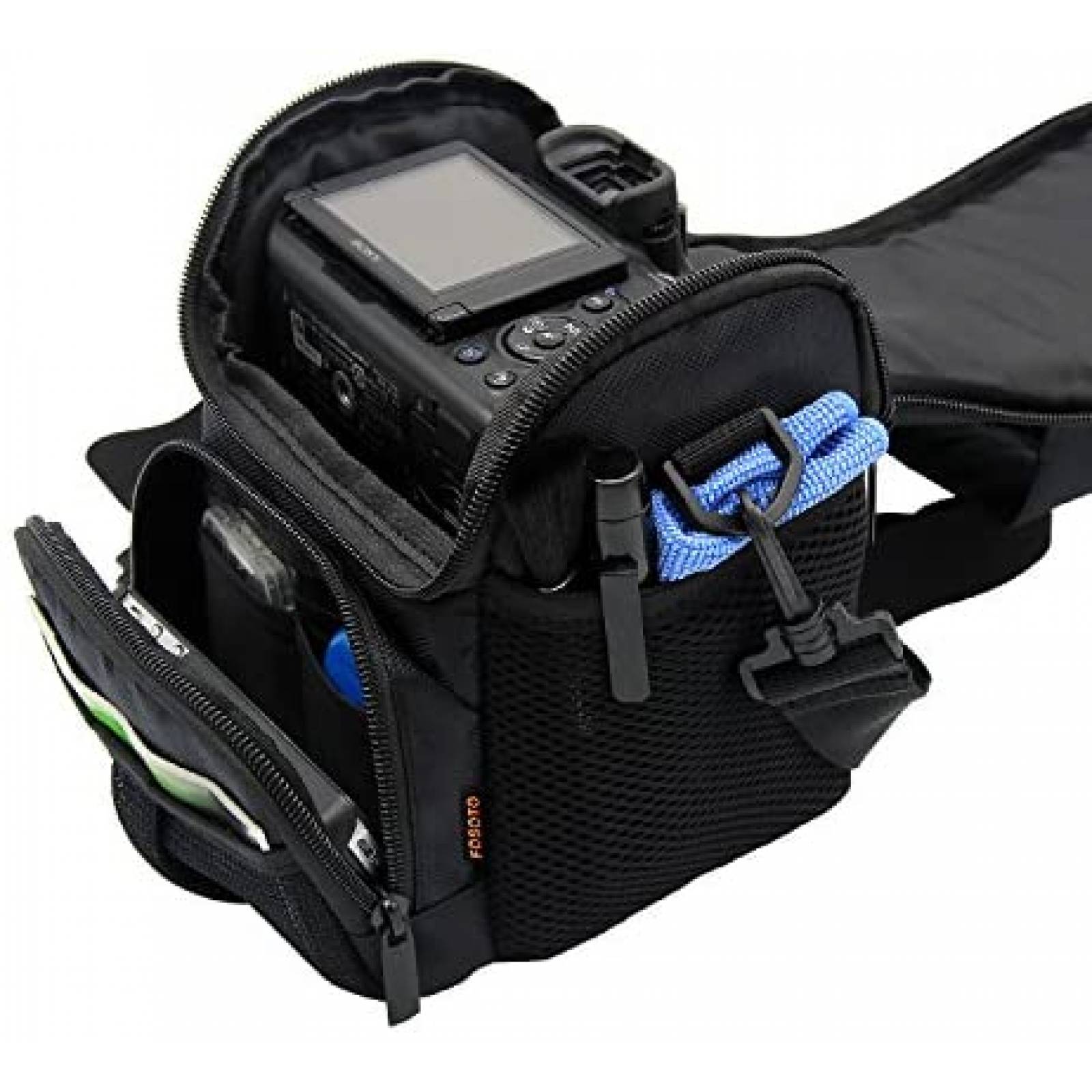 Mochila Camara FOSOTO Digital Panasonic Lumix -Negro