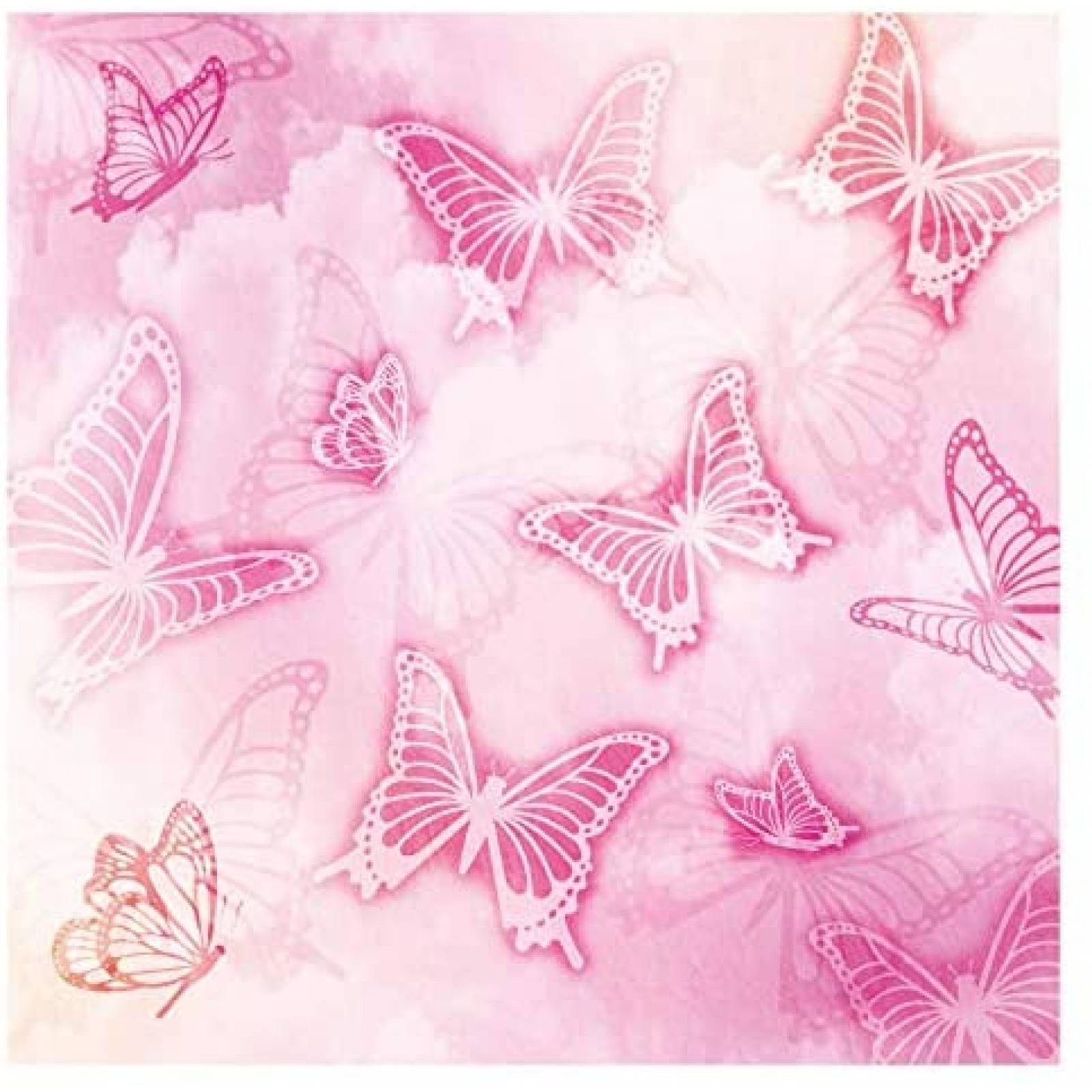 Fondo de fotografia Funnytree vintage de mariposa -Rosa