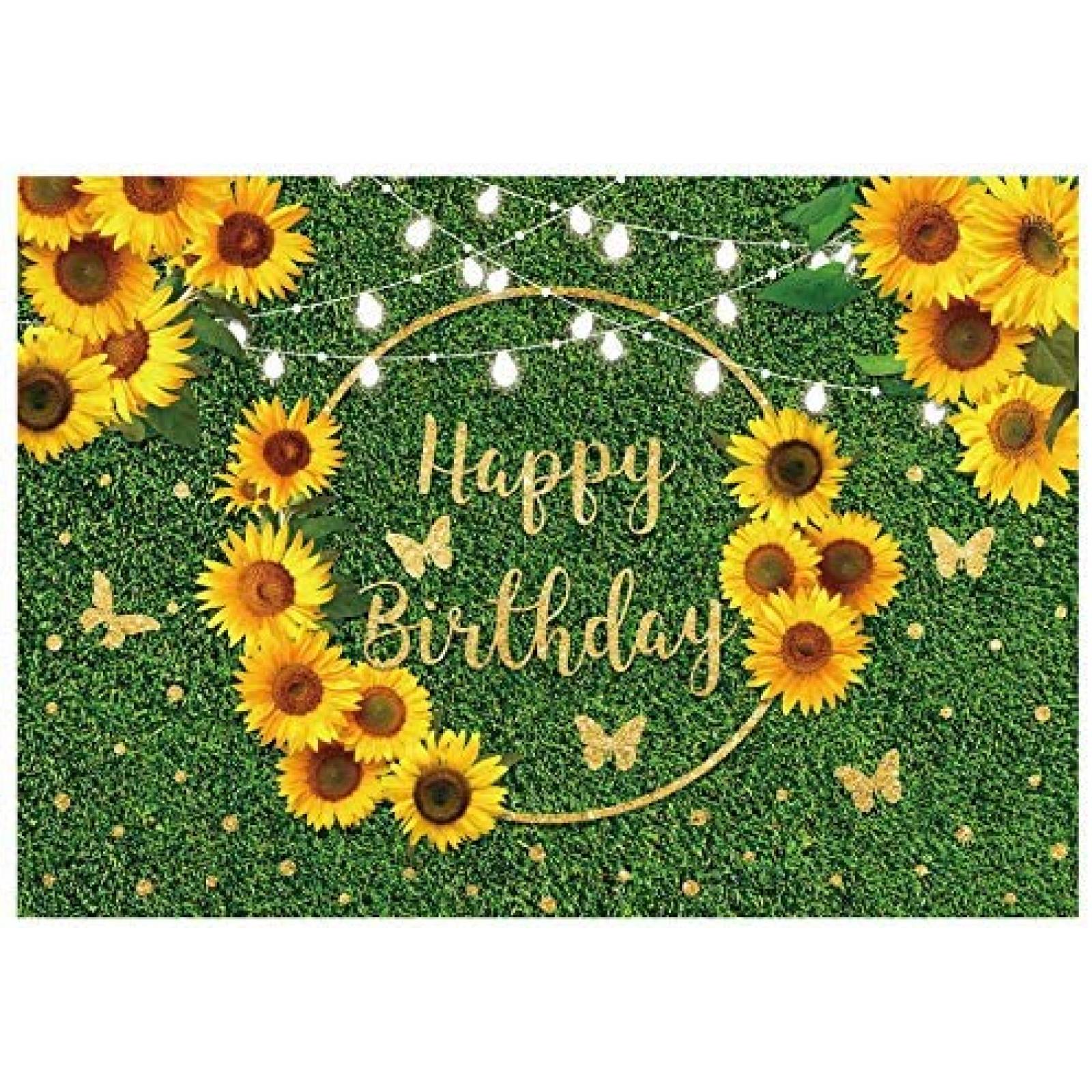 Fondo Fotografia Funnytree Girasoles Decoracion Cumpleaos