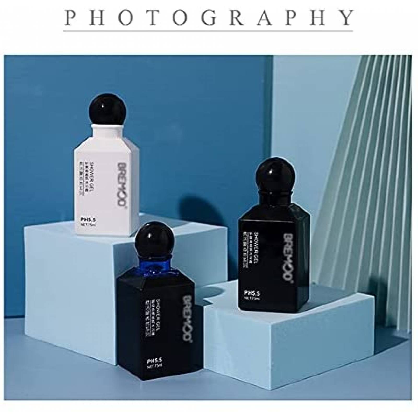 Figuras Geometricas para Fotografia Goshoot de 6 Pzs -Azul
