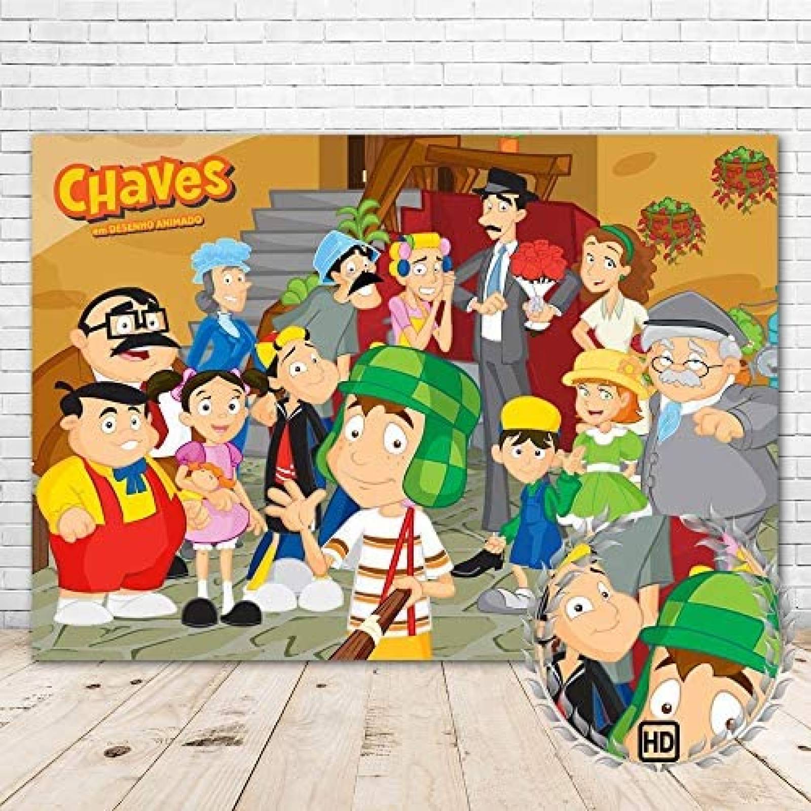 Telon de fondo JMING El Chavo Del Ocho de 7x5ft vinilo