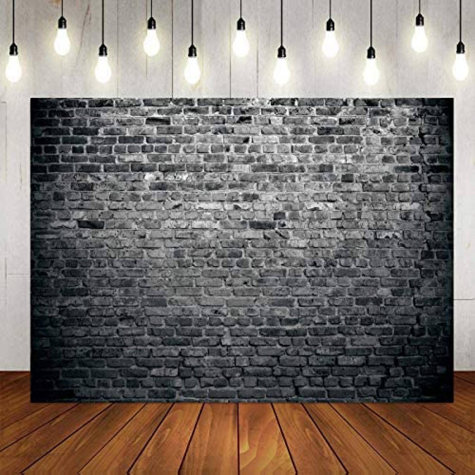 Fondo fotografia LTLYH Muro Fiesta Decoracion -Gris