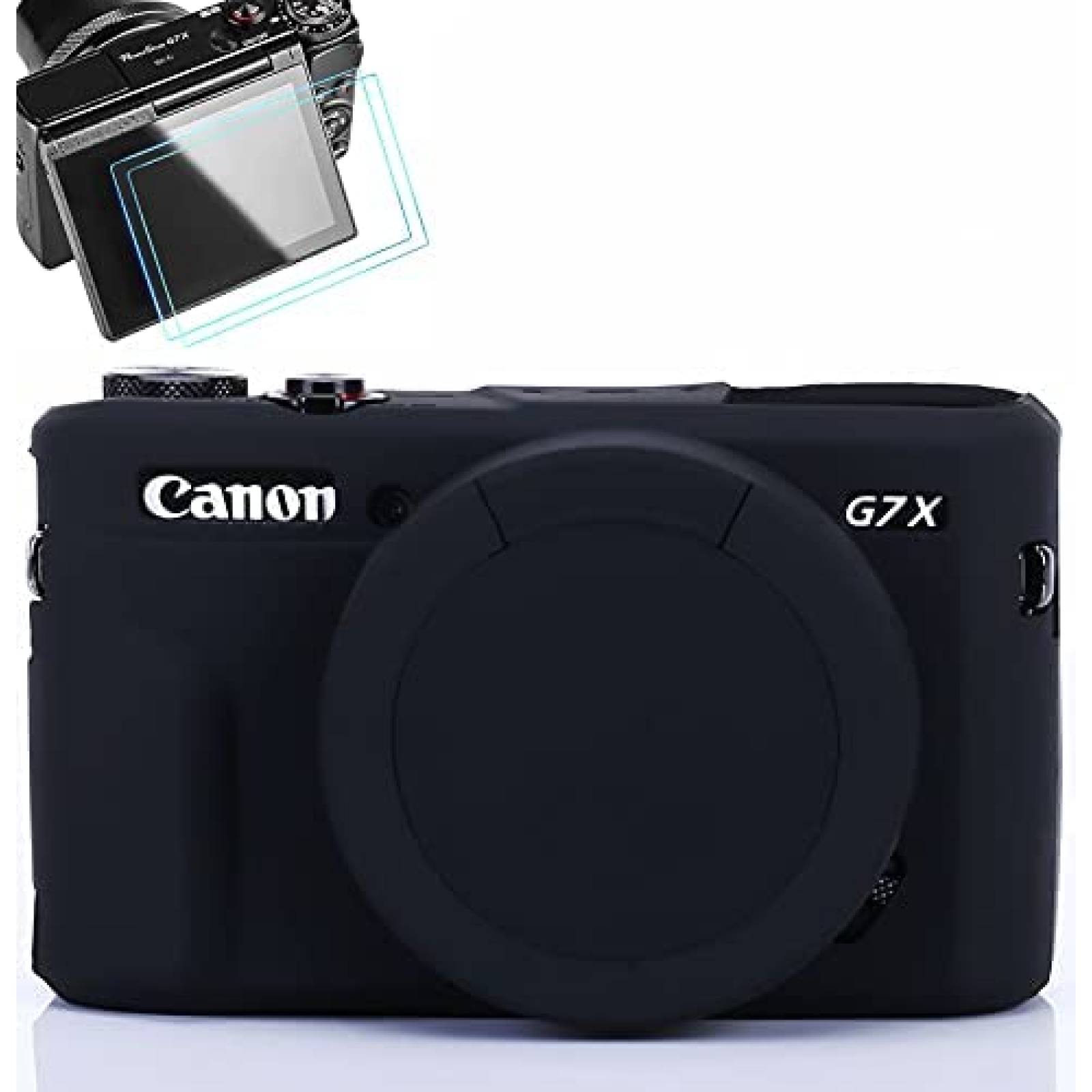 Funda Pocoukate para camara Canon G7X/G7X Mark II silicona