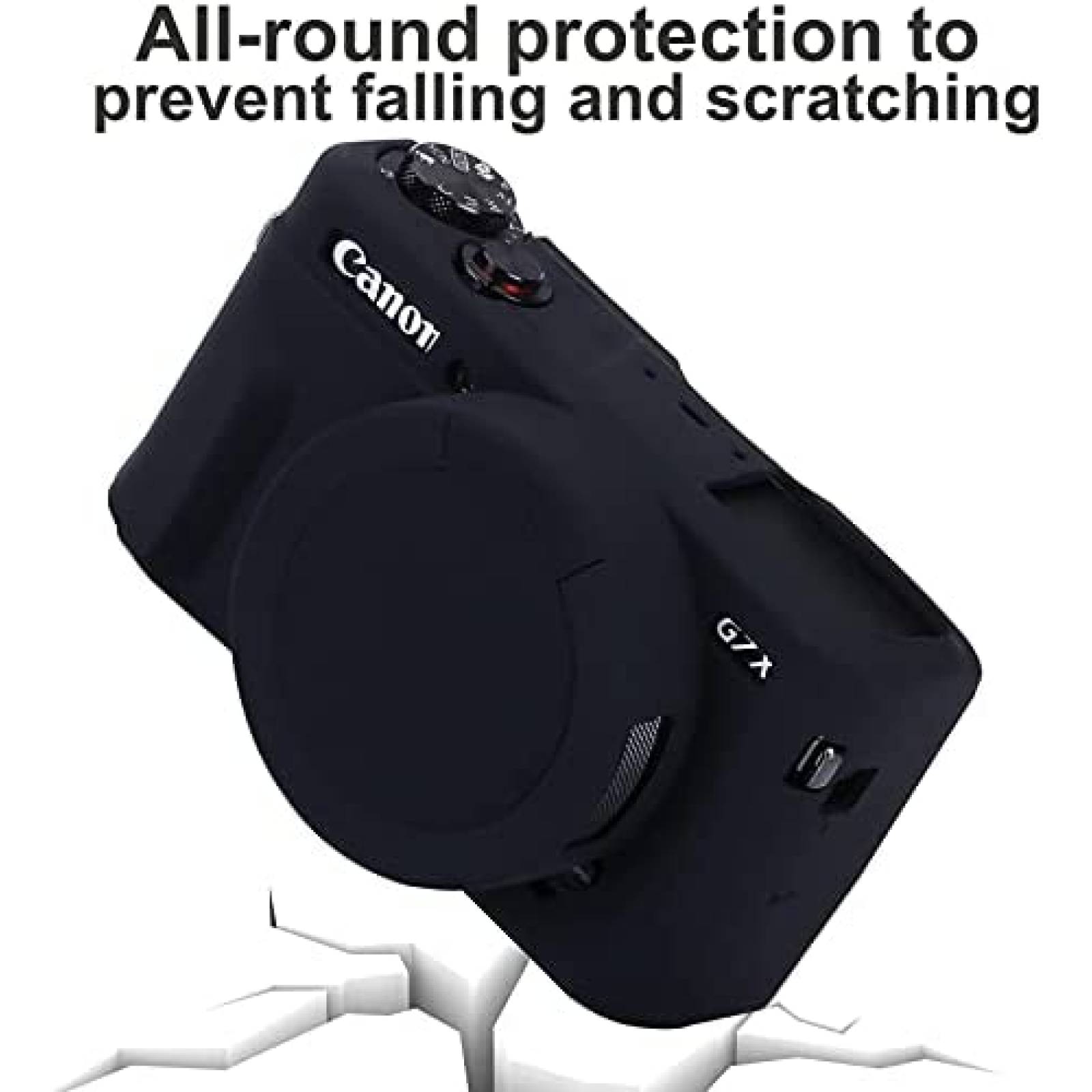 Funda Pocoukate para camara Canon G7X/G7X Mark II -Negro