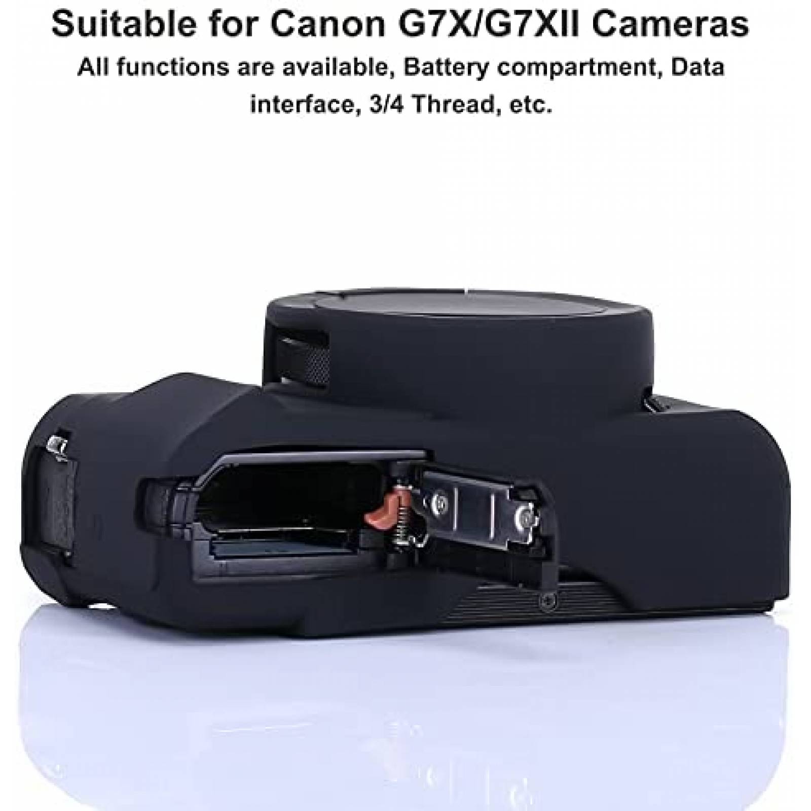 Funda Pocoukate para camara Canon G7X/G7X Mark II -Negro