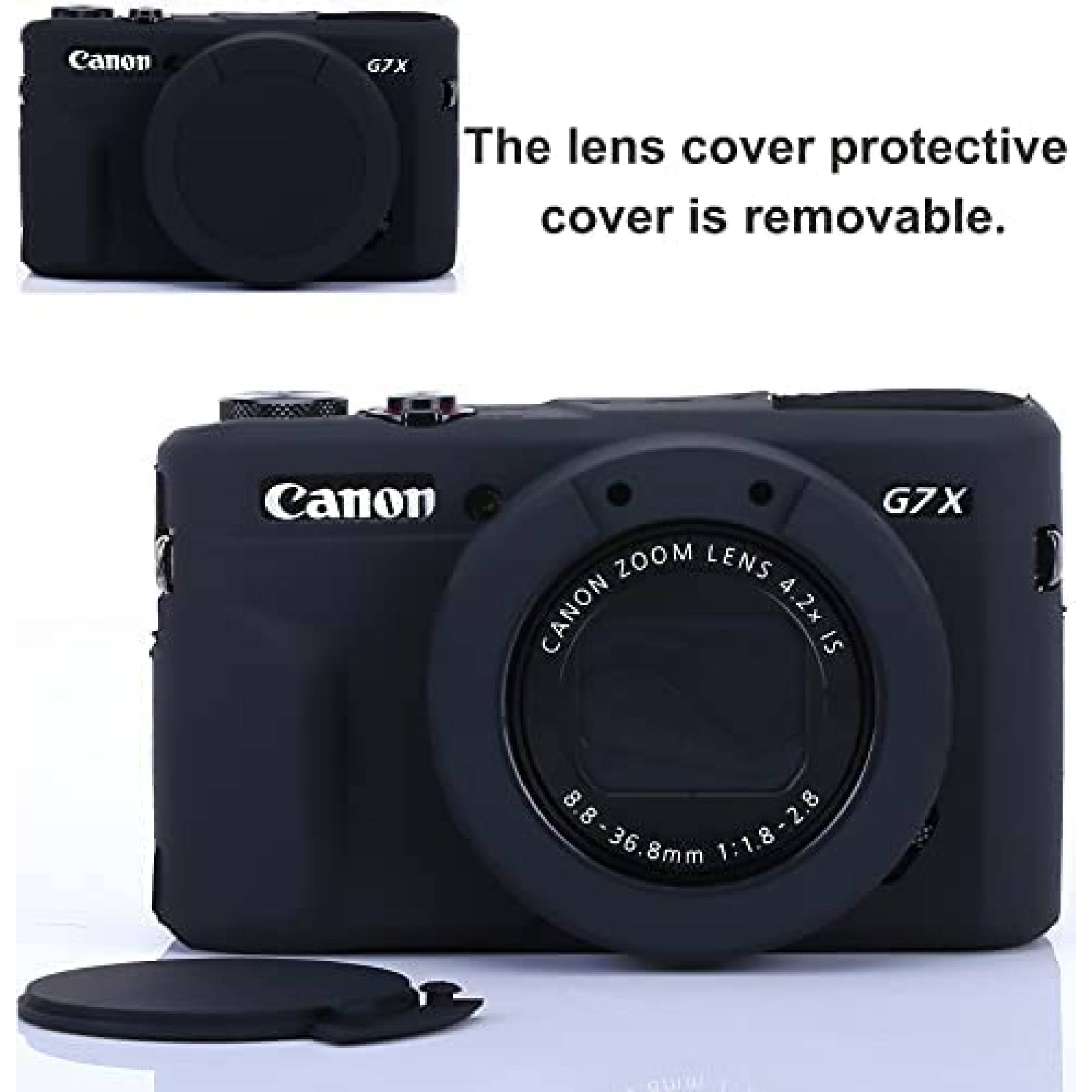 Funda Pocoukate para camara Canon G7X/G7X Mark II -Negro