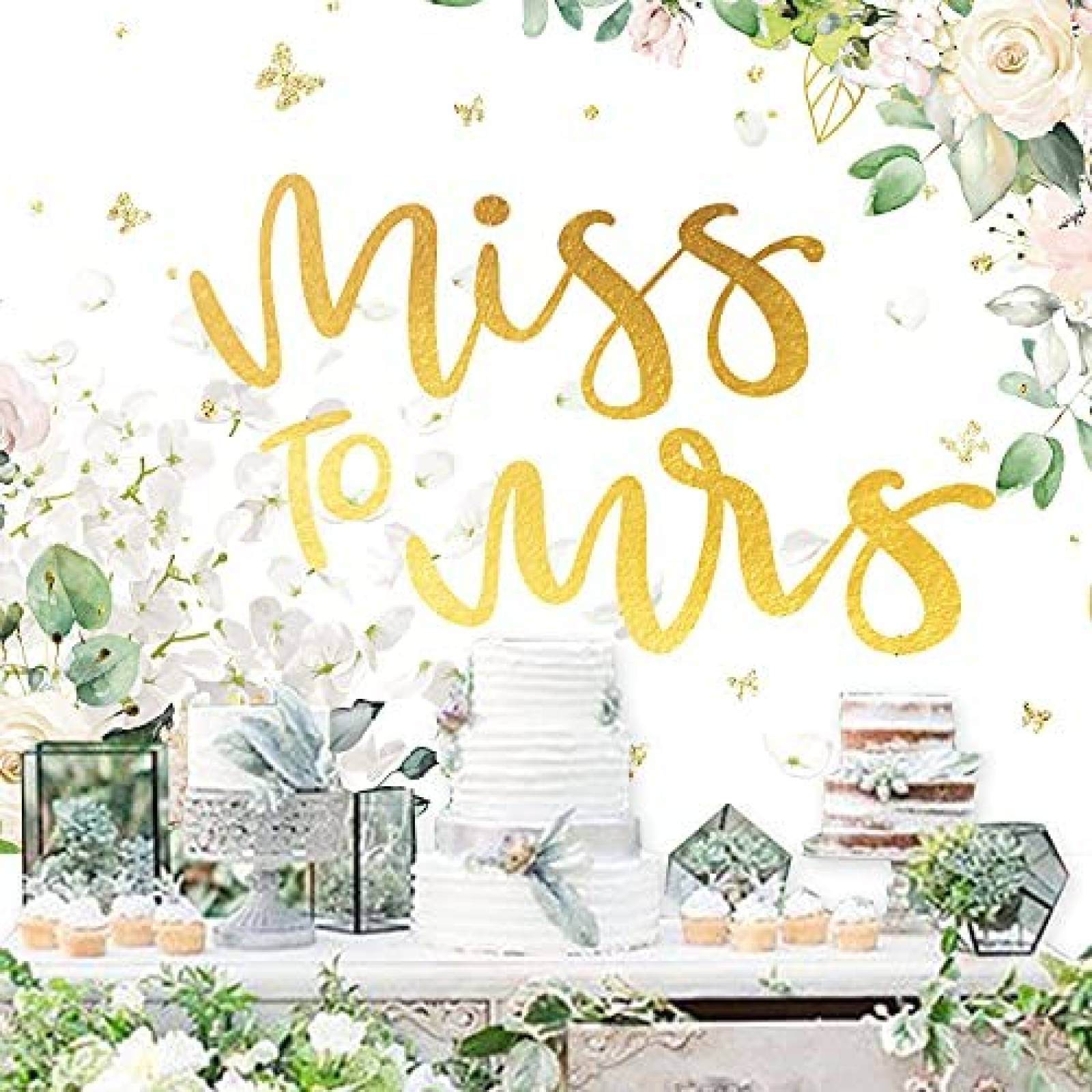Fondo Fotografia Riyidecor Boda Decoracion Rustico -Blanco