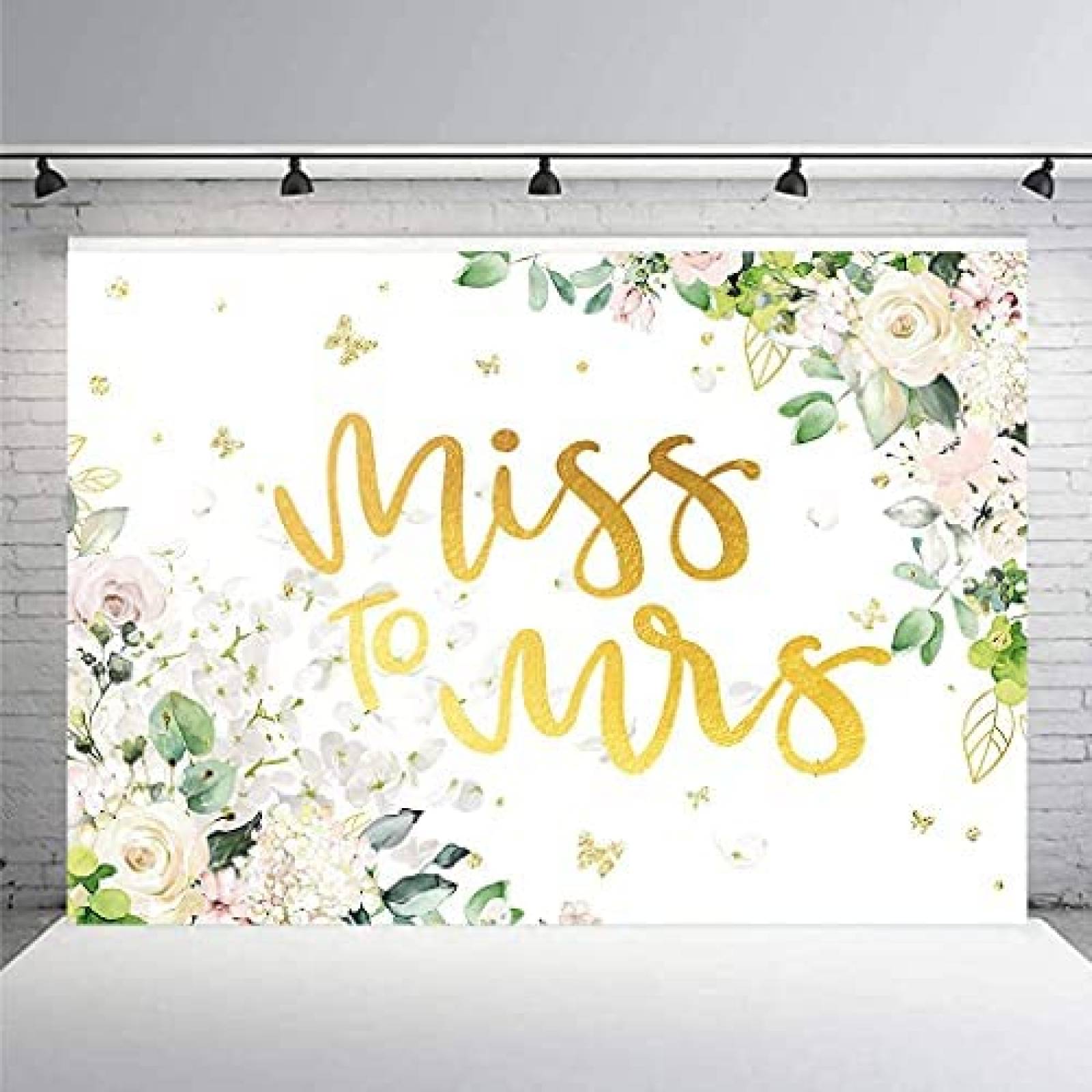Fondo Fotografia Riyidecor Boda Decoracion Rustico -Blanco