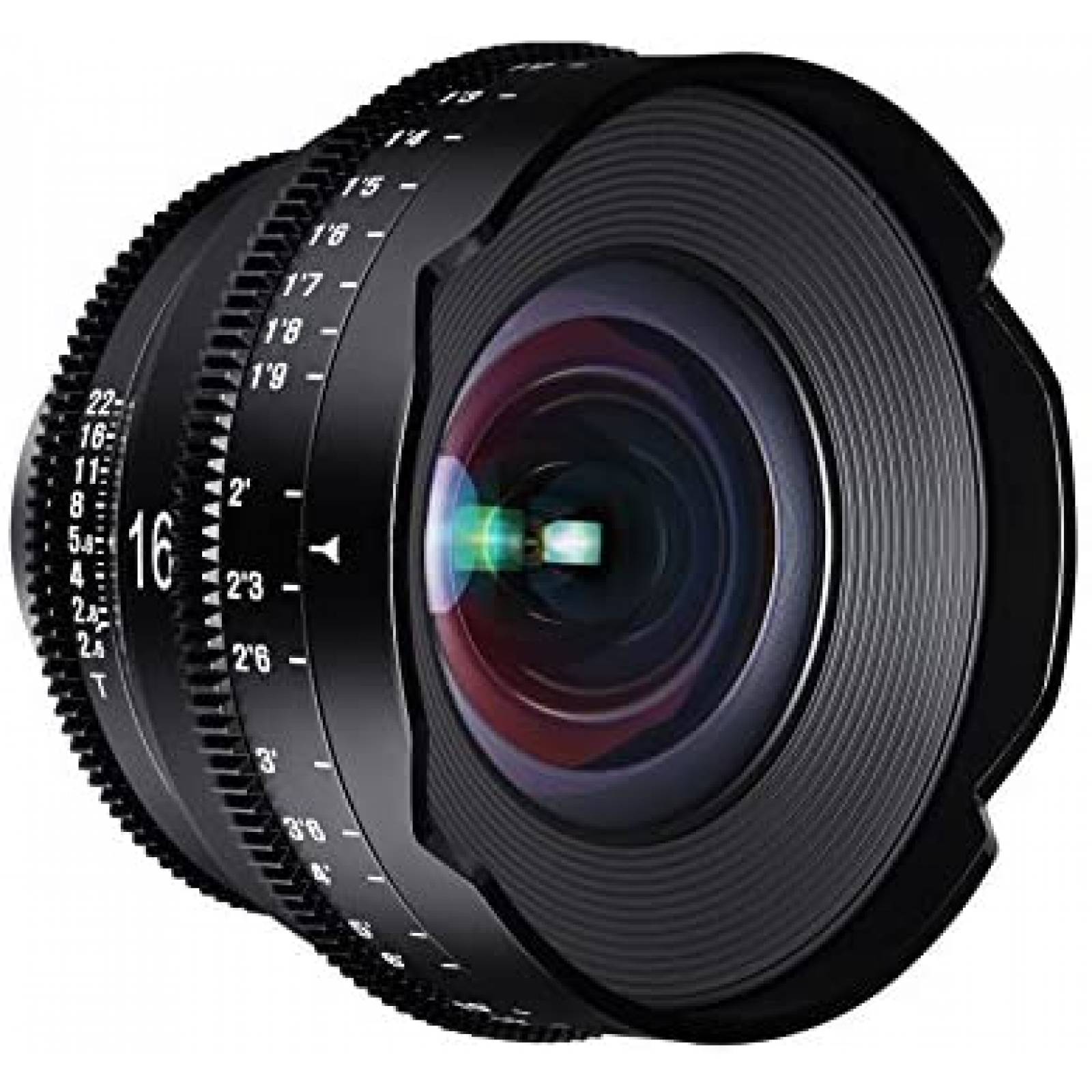 Lente de camara Rokinon xeen 16 mm T2.6 Professional