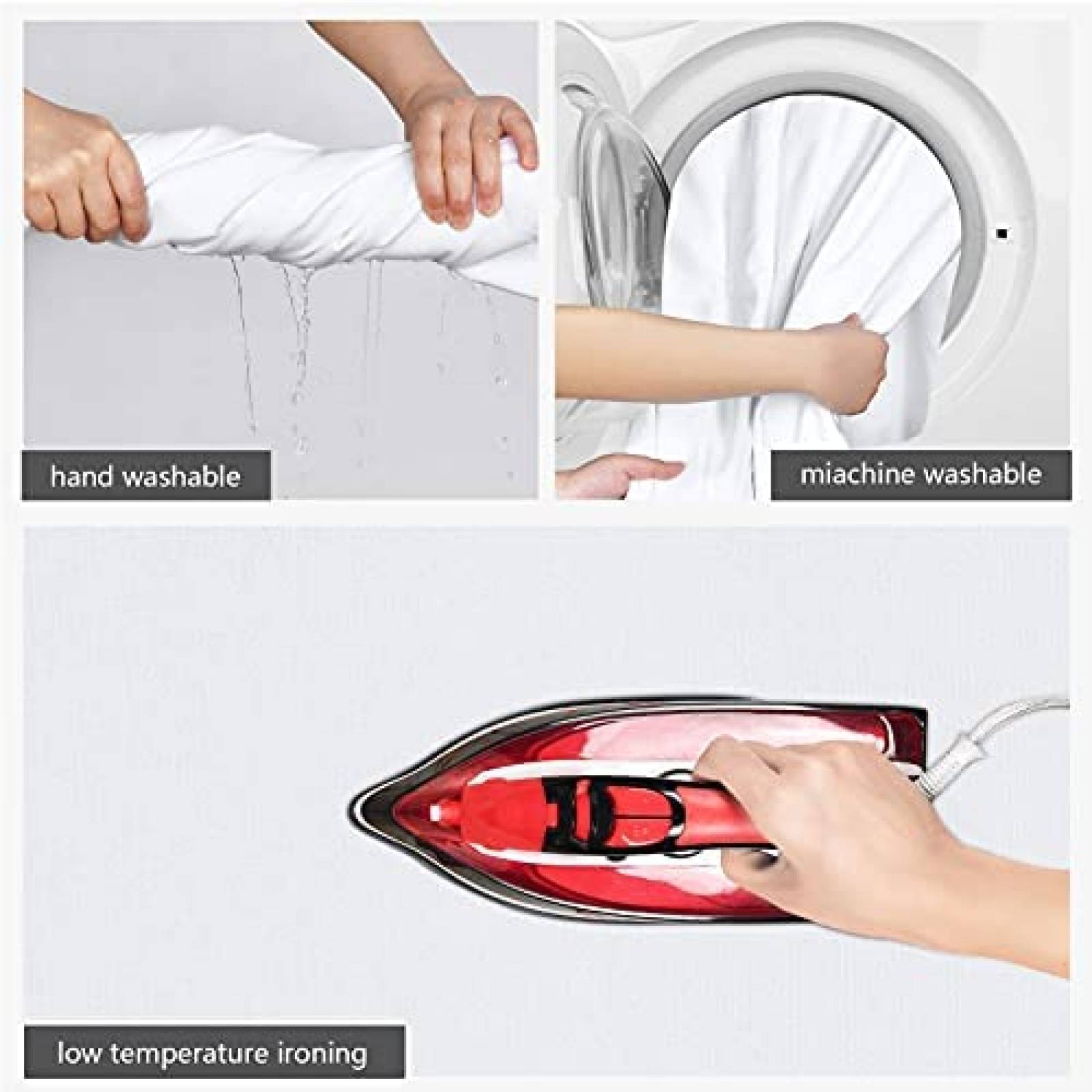 Fondo para fotografia profesional RUIFUTU 6.5x10ft -Blanco