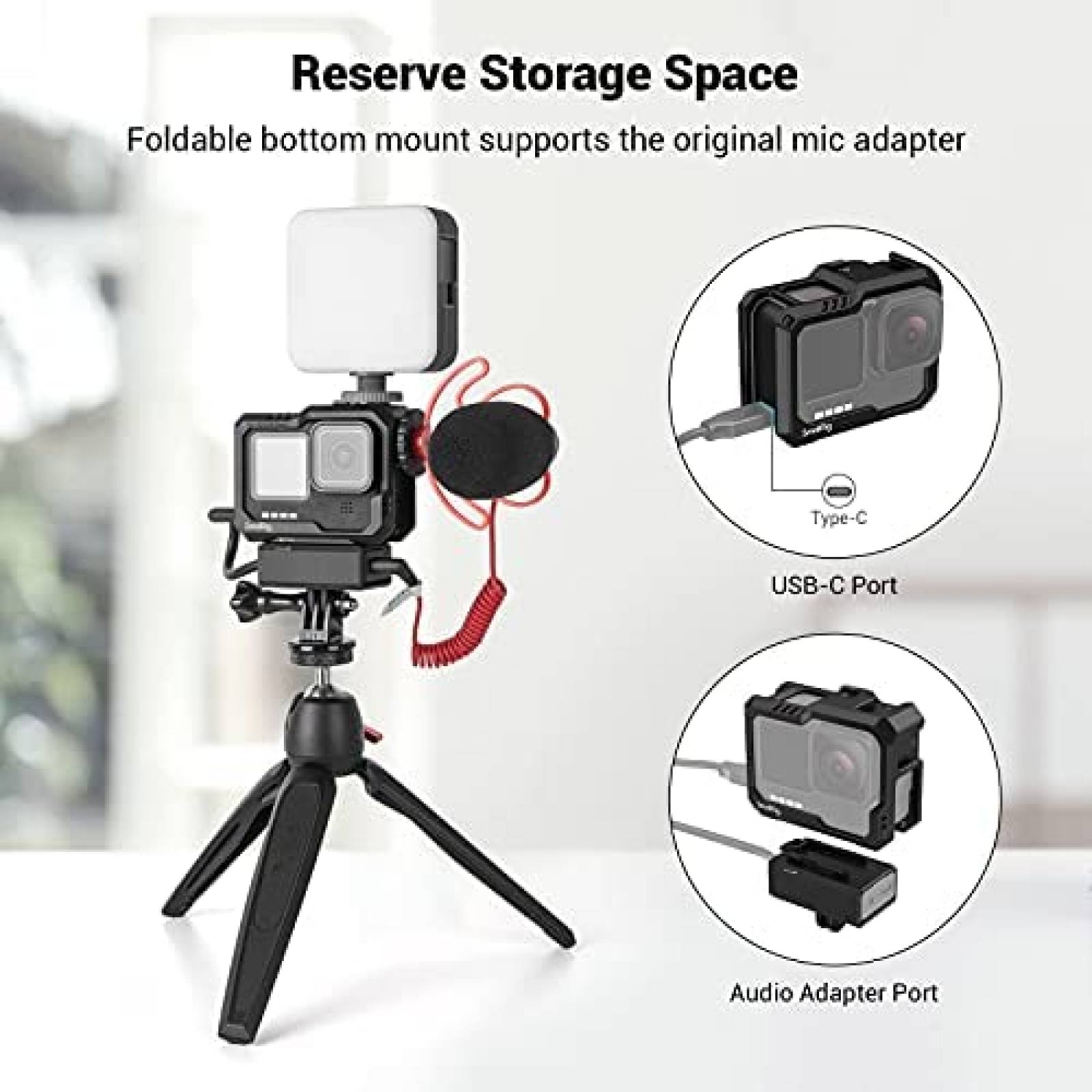 Estabilizador SMALLRIG 3083 para GoPro Hero 9/10 -Negro