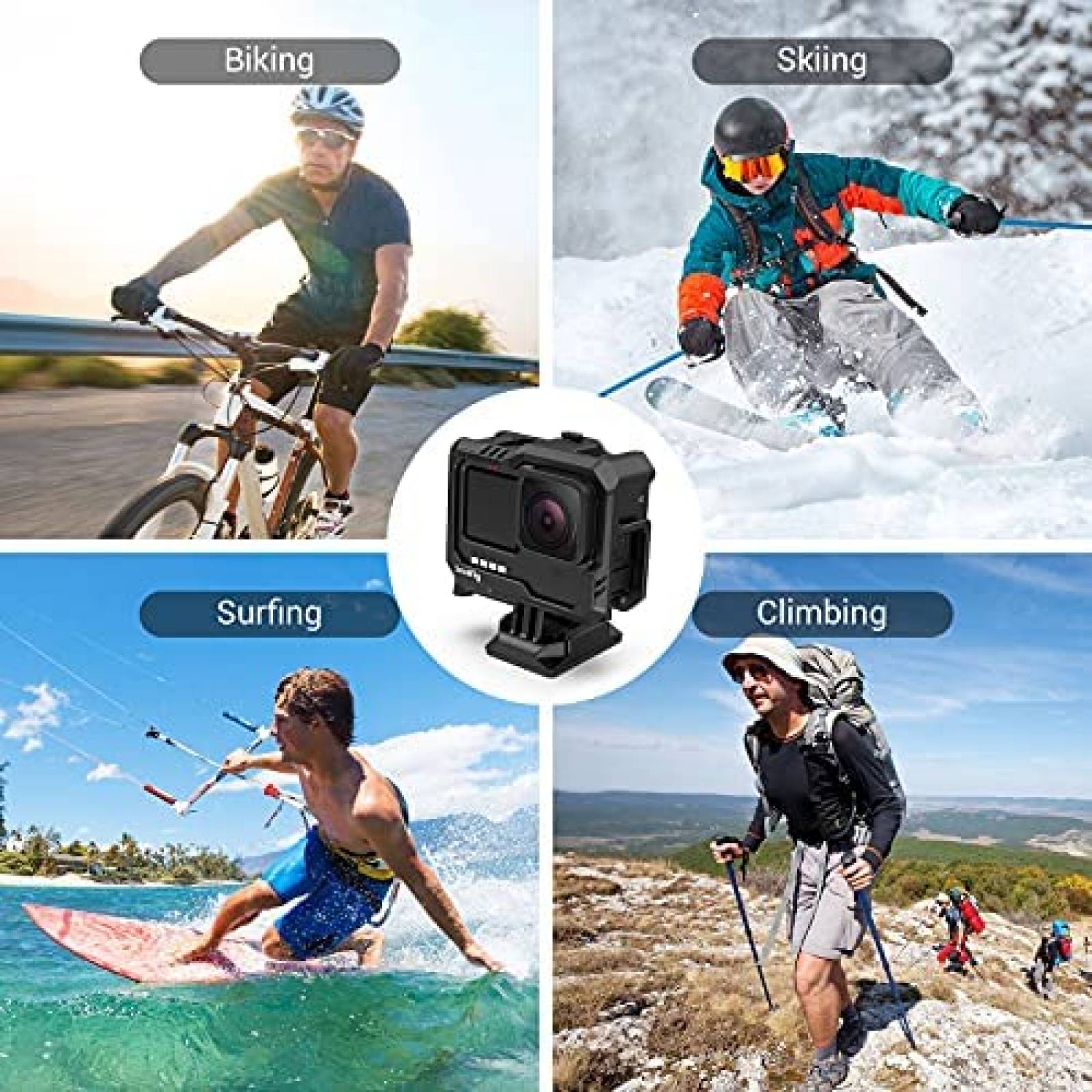 Estabilizador SMALLRIG 3083 para GoPro Hero 9/10 -Negro