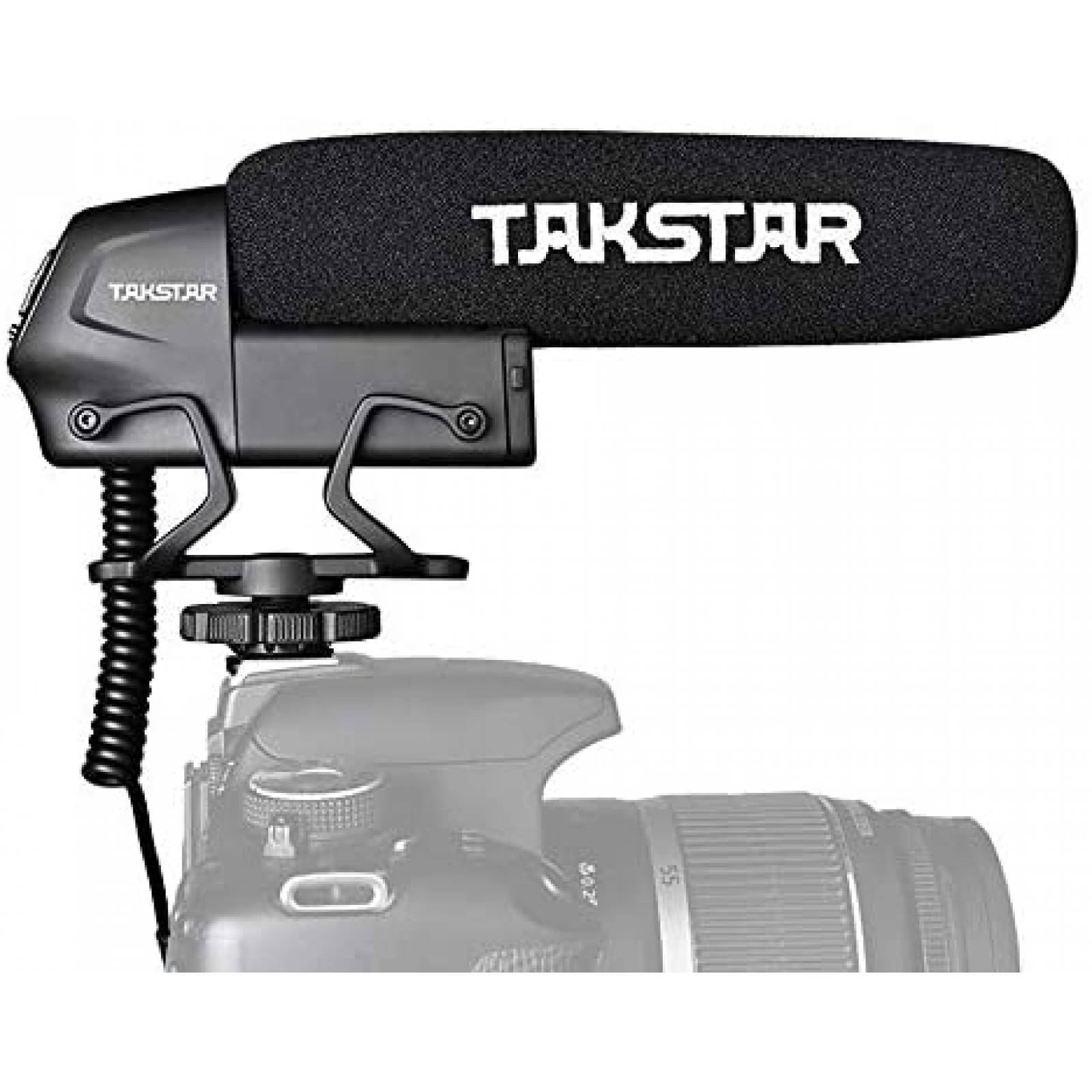 Microfono Condensador TAKSTAR SGC-600 de Videocamara -Negro