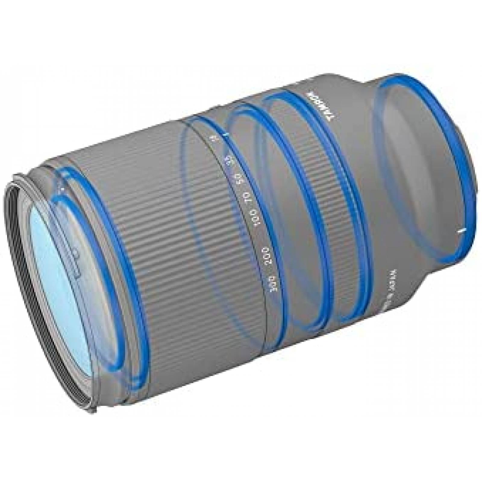 Lente de Camara Tamron 0.709-11.811 in F/3.5-6.3 Di III-A VC