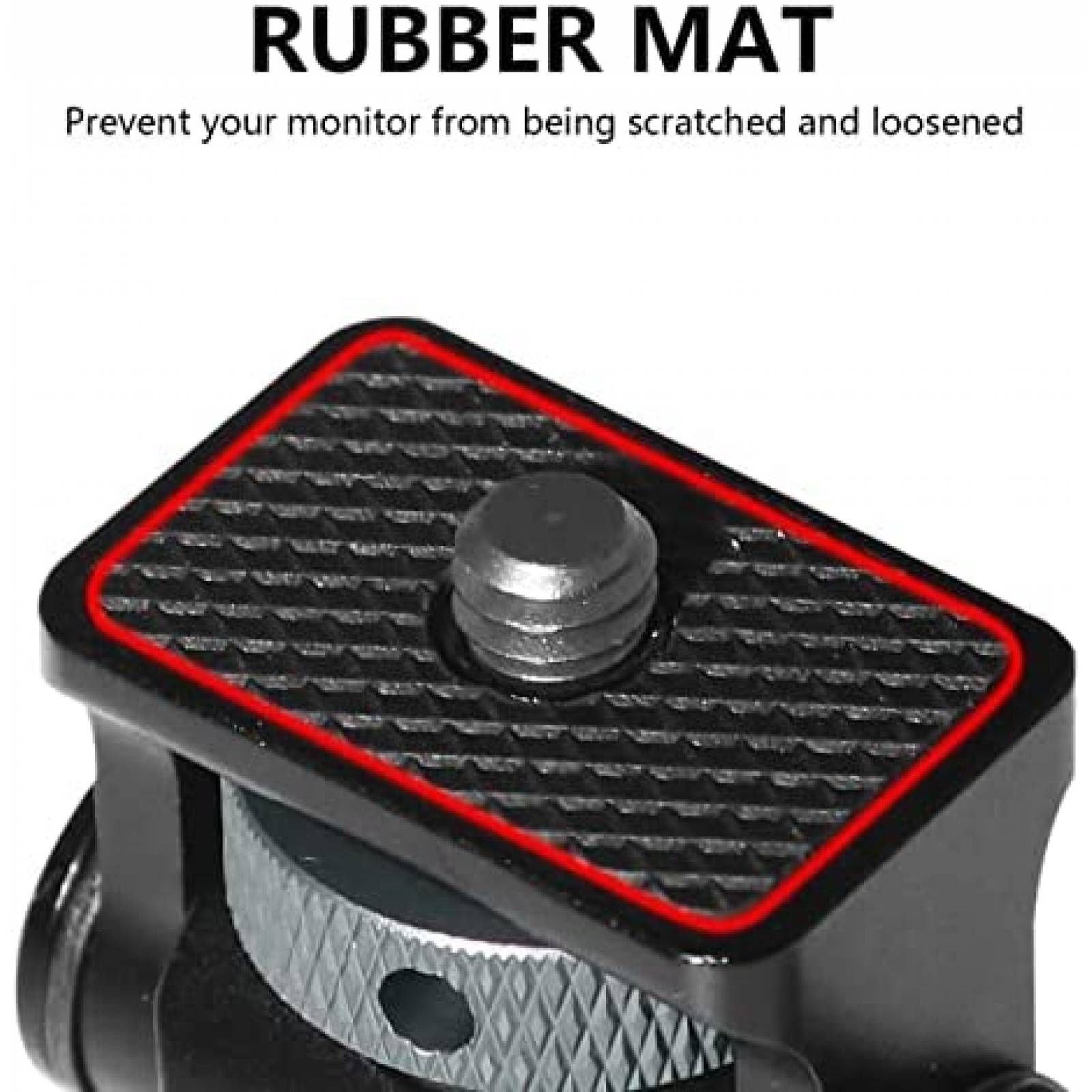 Soporte de montaje TOAZOE para monitor de campo 360 -Negro