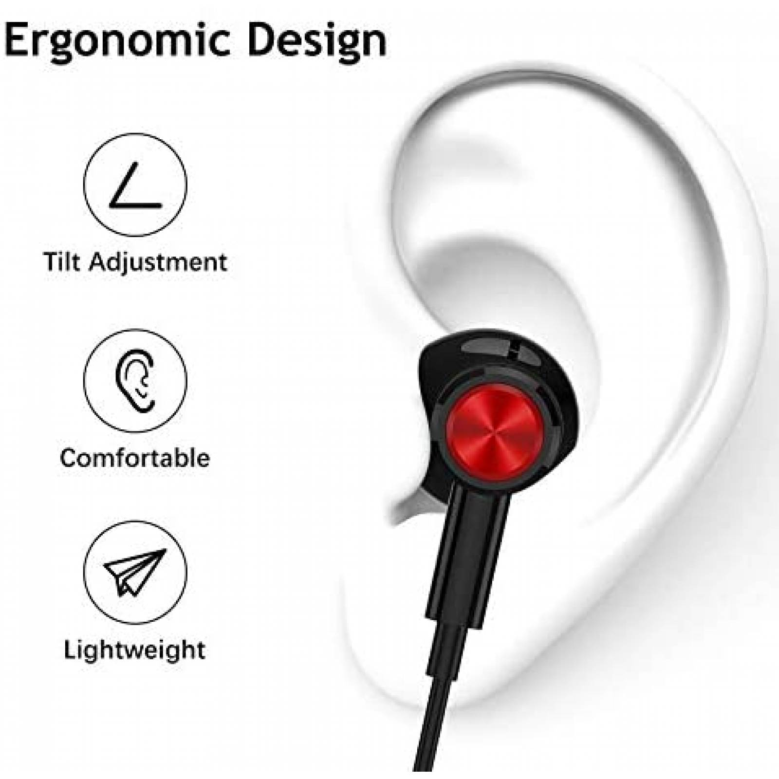 Auriculares ACAGET Con Cable Para iPhone 6s Conector 3.5mm