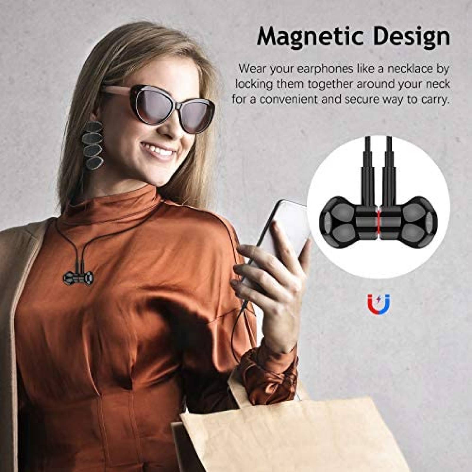 Auriculares ACAGET Con Cable Para iPhone 6s Conector 3.5mm