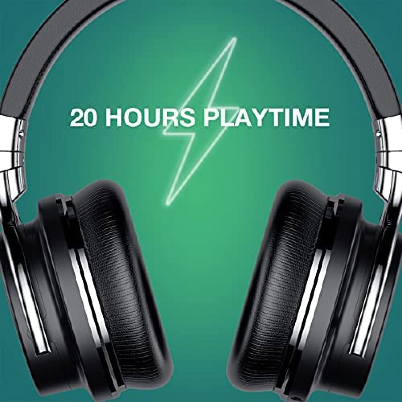 Audifonos inalambricos Audonia E7 cancela ruido -Negro