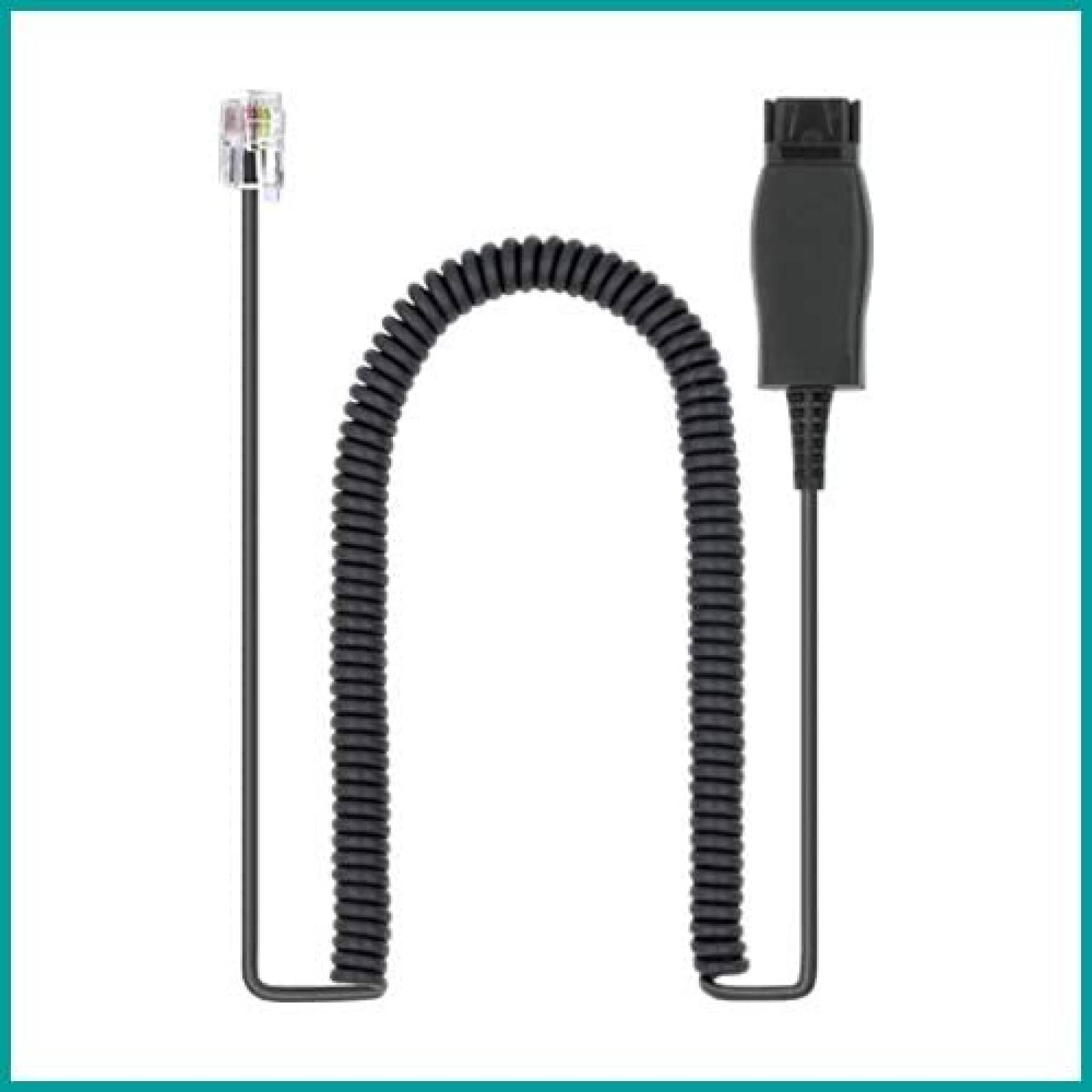 Diadema con microfono Avaya alambrico 3.5mm -Negro