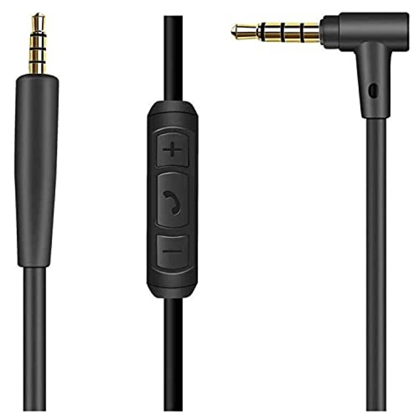 Cable para Bose QuietComfort BINGLE 3.5 a 2.5mm -Negro