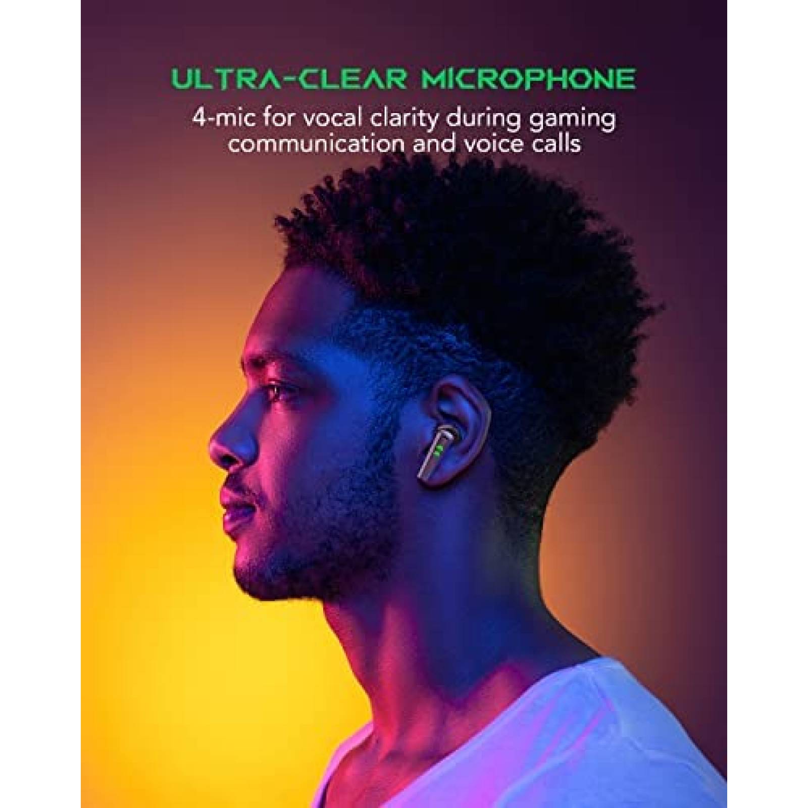 Audifonos Black Shark Lucifer T2 Inalambrico 20H -Negro