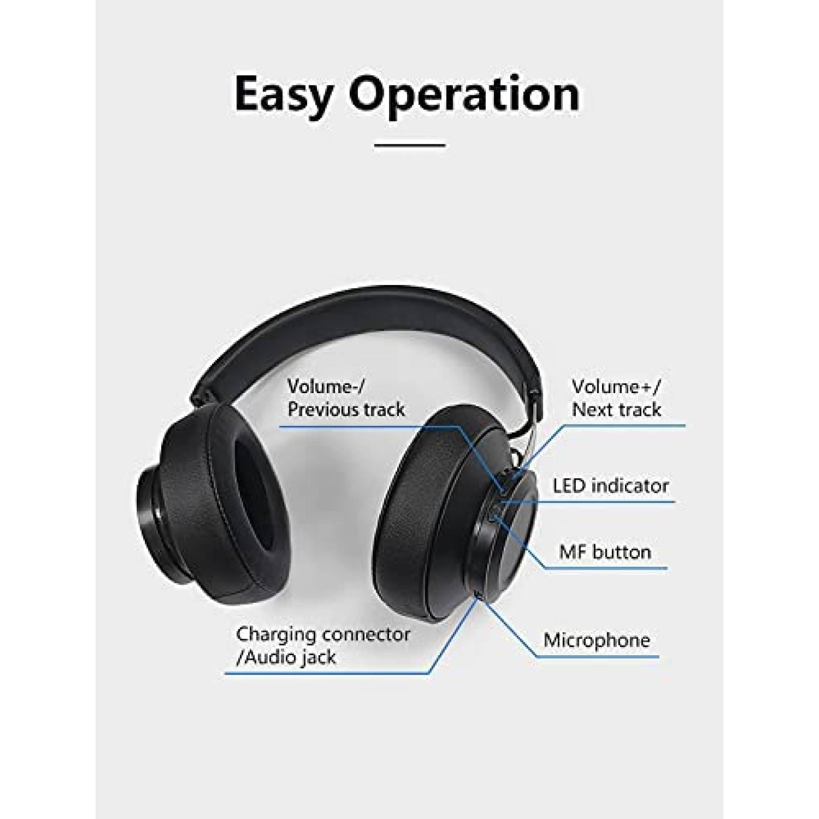 Audifonos Inalambricos Bluedio BT5 Incluye Cable Cargador