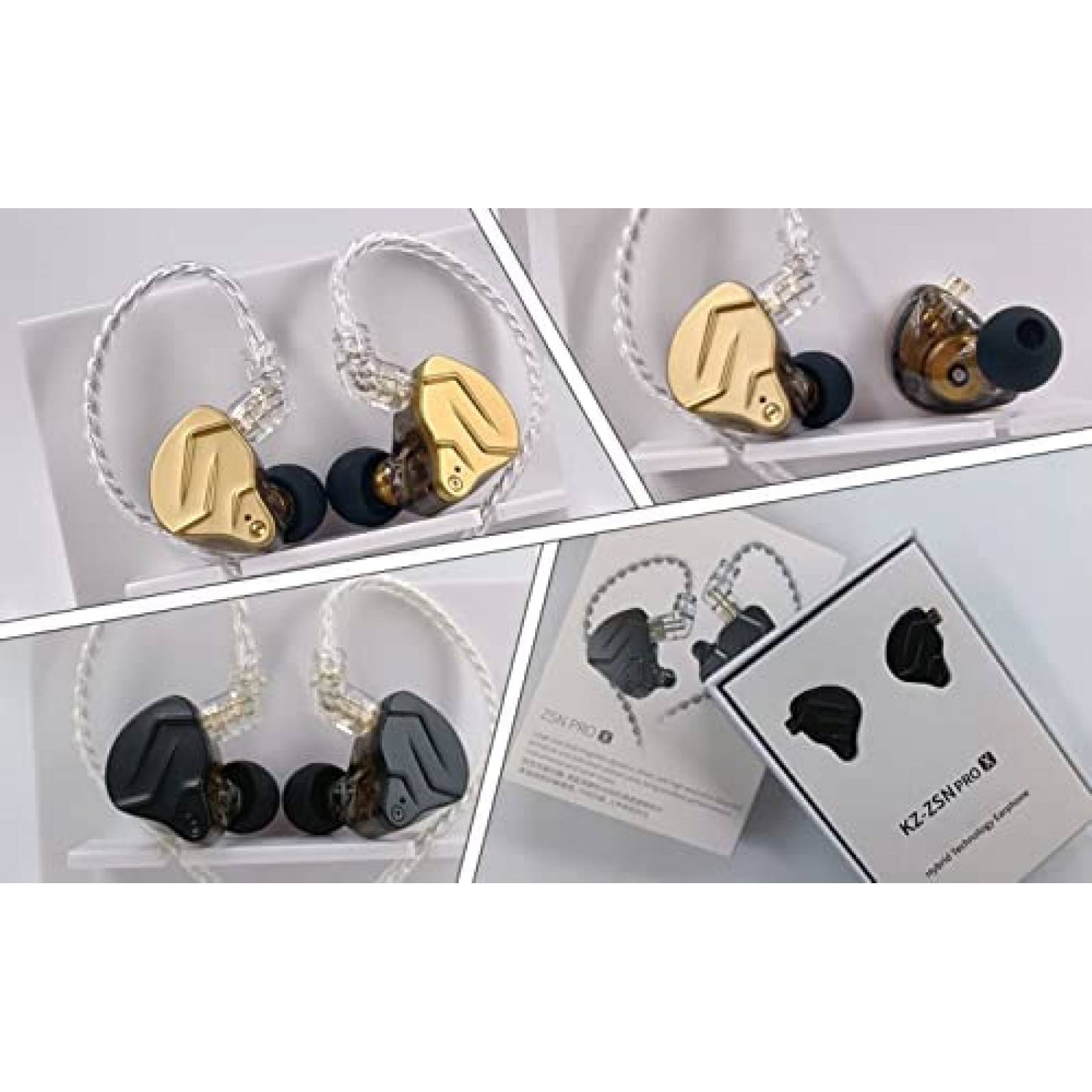 Auriculares CCA KZ ZSN Pro Gaming Alambricos Compatibles