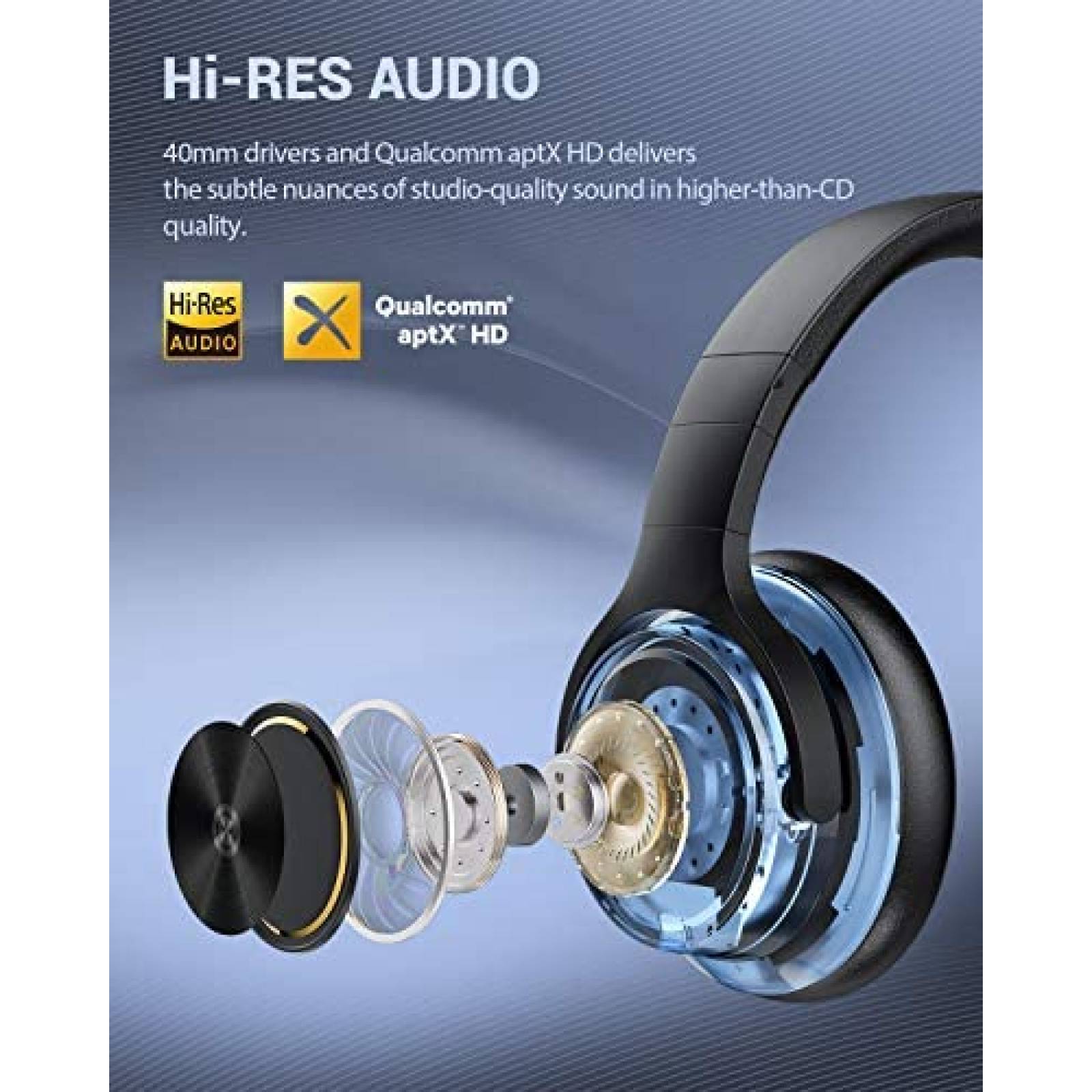 Auriculares Cystereo LAVA Cancelacion Ruido Inalambricos