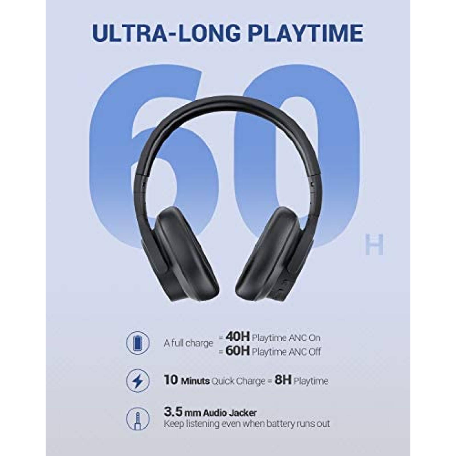 Auriculares Cystereo LAVA Cancelacion Ruido Inalambricos