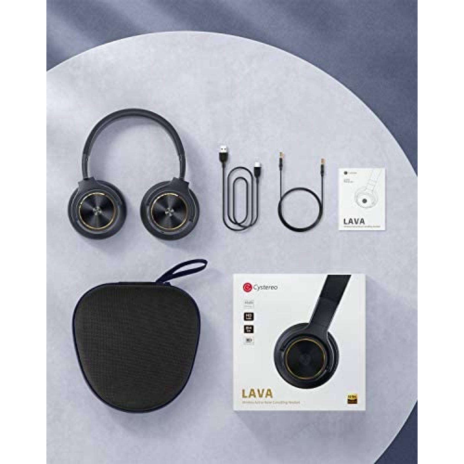 Auriculares Cystereo LAVA Cancelacion Ruido Inalambricos