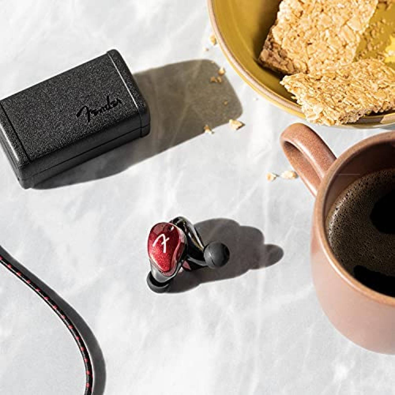 Auriculares Fender Tour Inalambrico En Oreja -Negro