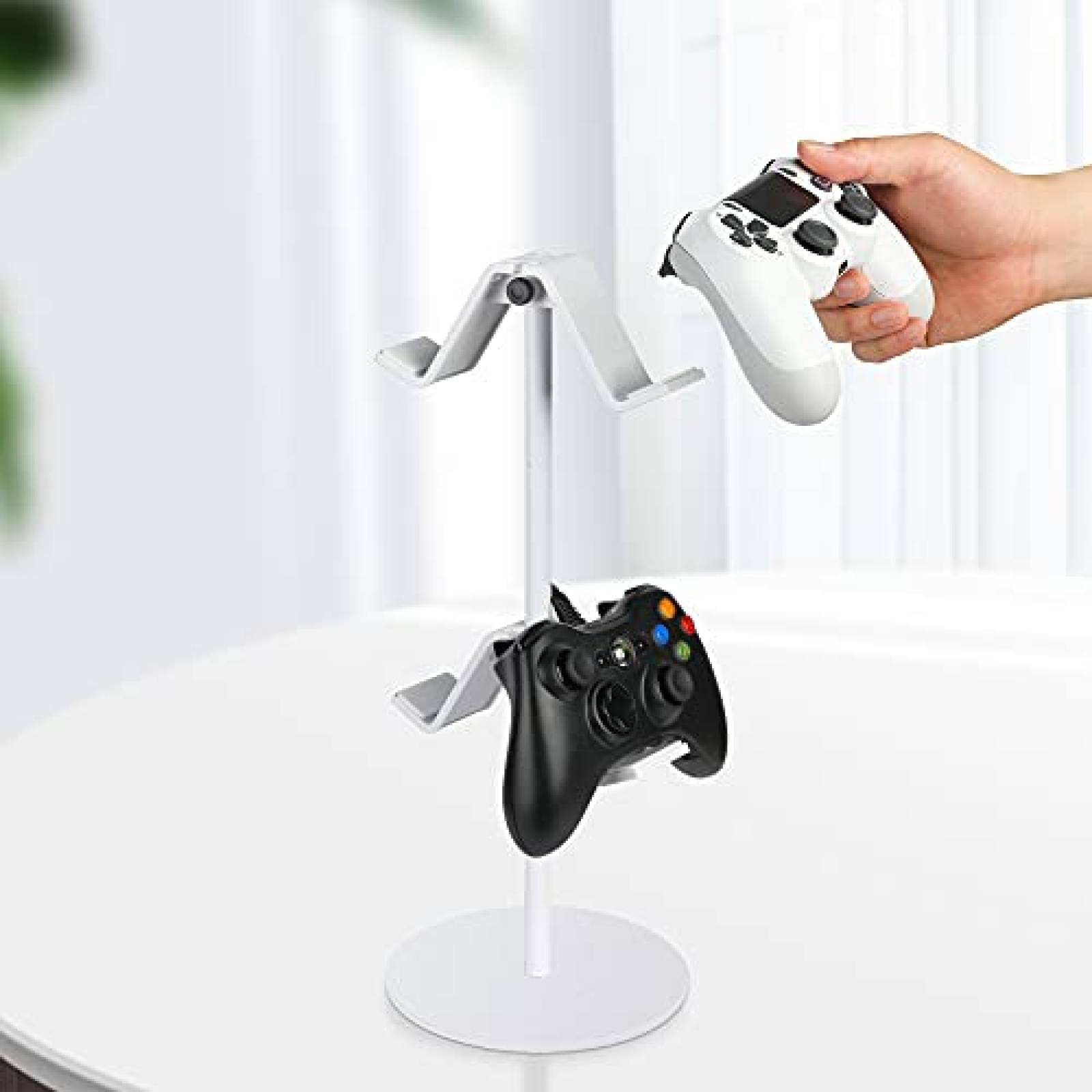 Soporte control fes Organizador Ajustable Compatible -Blanco