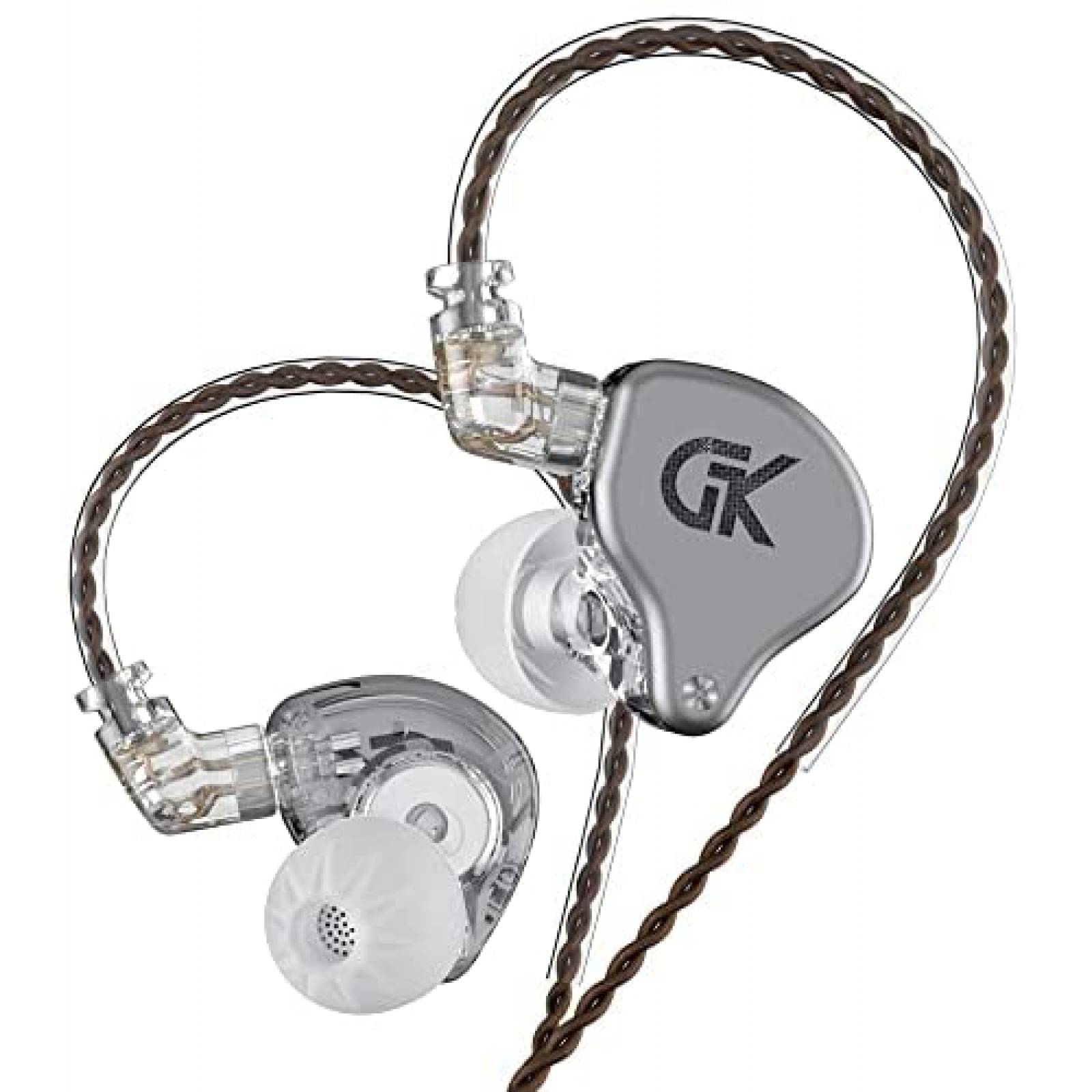 Audifonos Hifi GK GS10 Sin Microfono de Sonido Stereo -Plata