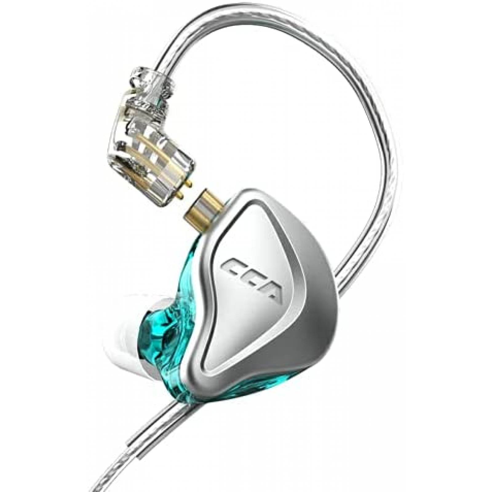 Auriculares Dinamicos HIFIHEAR con Jack 3.5mm -Plata