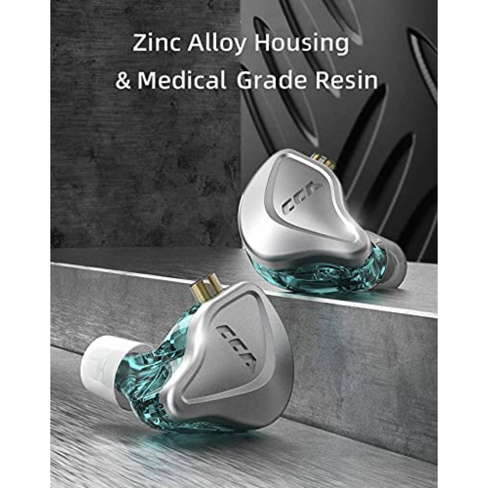 Auriculares Dinamicos HIFIHEAR con Jack 3.5mm -Plata