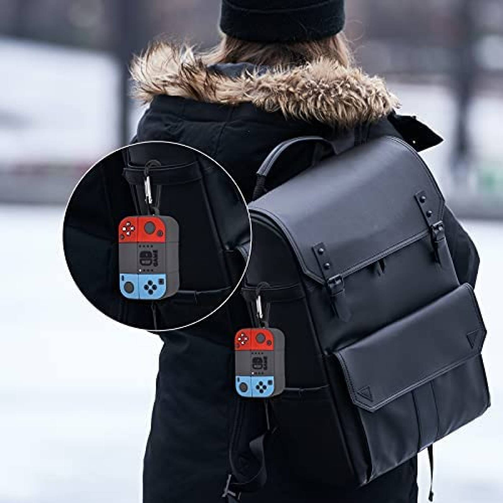 Funda KOREDA Switch Compatible Con Sony WF-1000XM4 -Gris