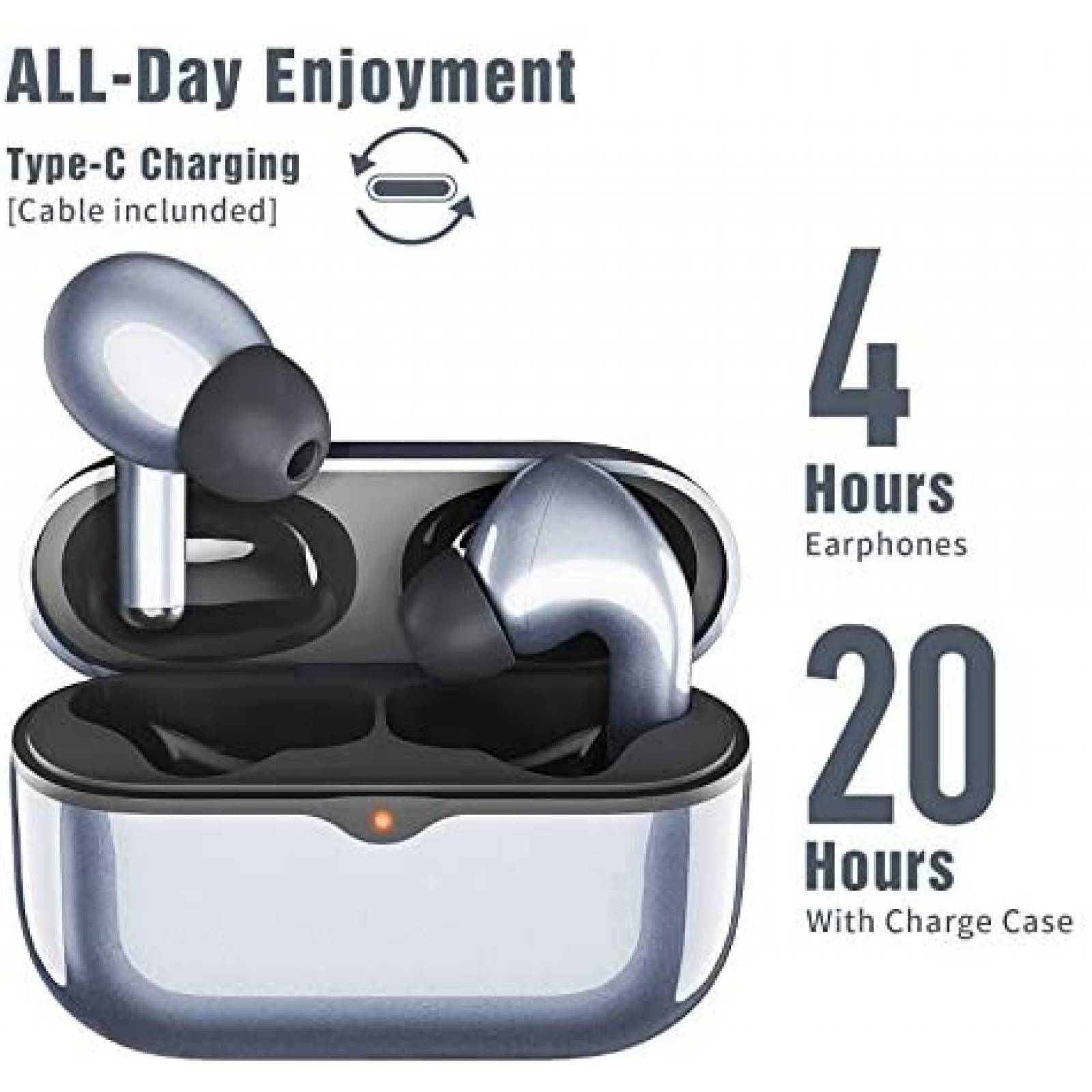 Paquete Audifonos Inalambricos Kurdene P3-02 Bluetooth 5.0