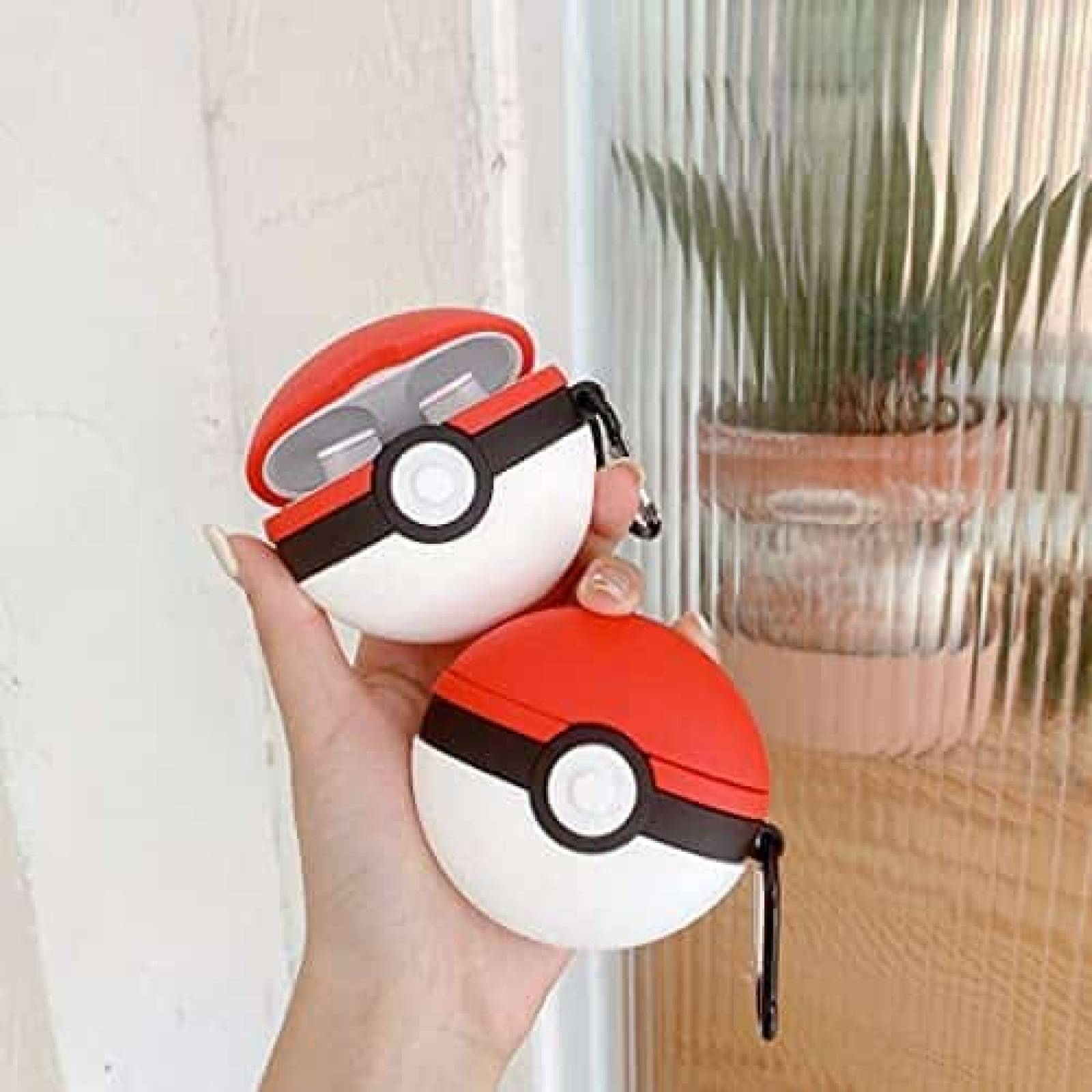 Funda 3D LLLLL para Beats Studio Buds 2021 -Pokemon Pokebola