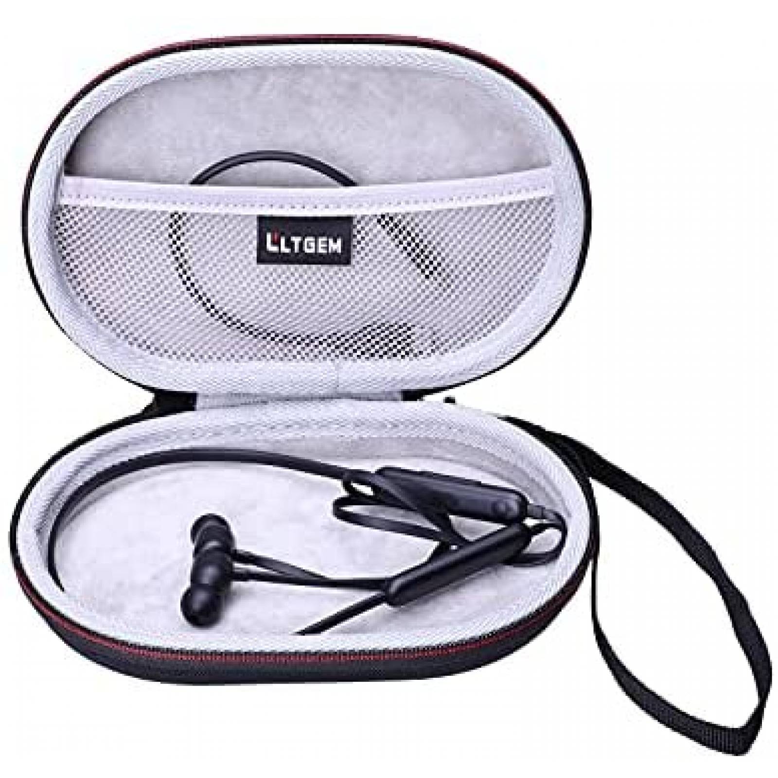 Estuche para auriculares LLTGEM EVA rigida protctora -Negro