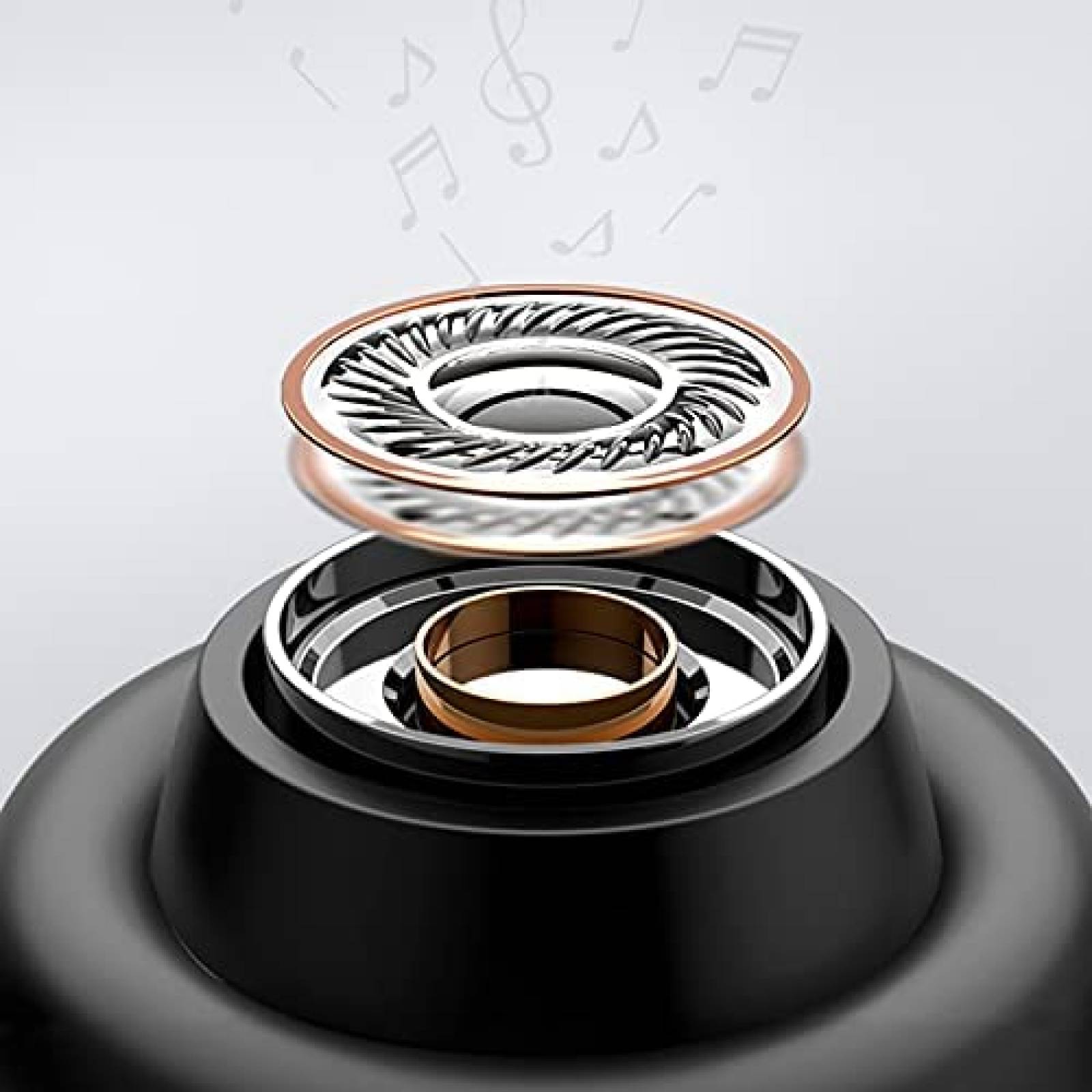 Audifonos Bluetooth MIFO O5 con Estuche Cargador -Gris