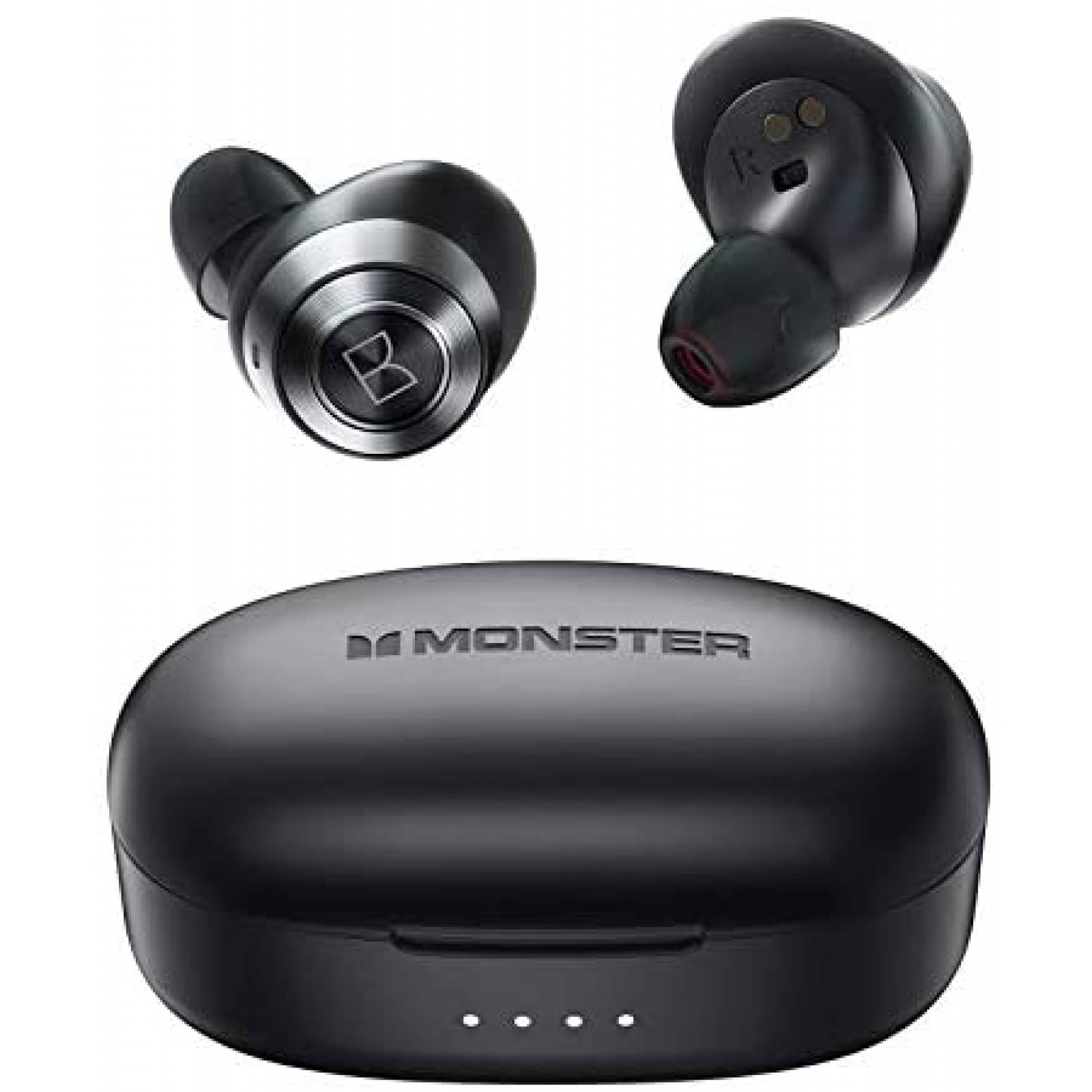 Auriculares Monster MH11901 Inalambrico Bluetooth -Negro