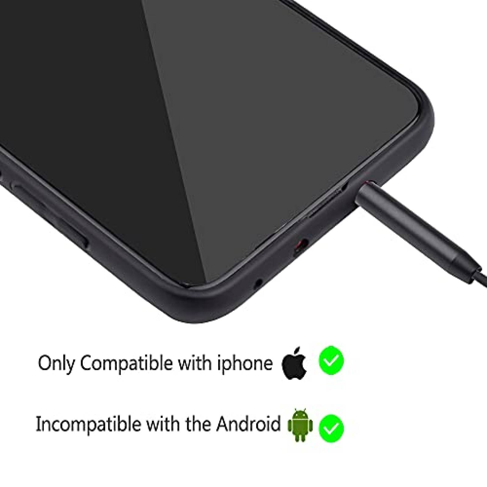 Cable de Audio Muigiwi 2.5mm a 3.5mm para Bocina Bose -Negro