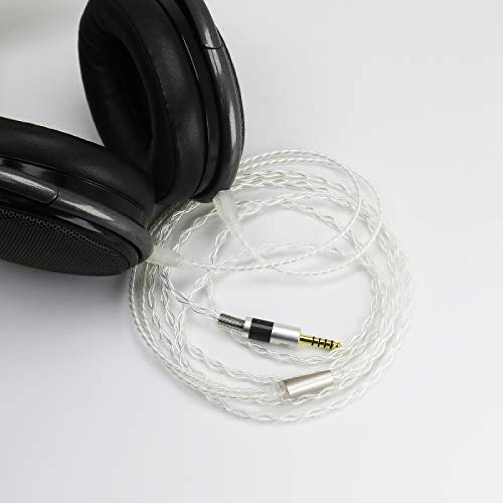 Cable para Audifonos NewFantasia Sennheiser 6.5ft -Blanco