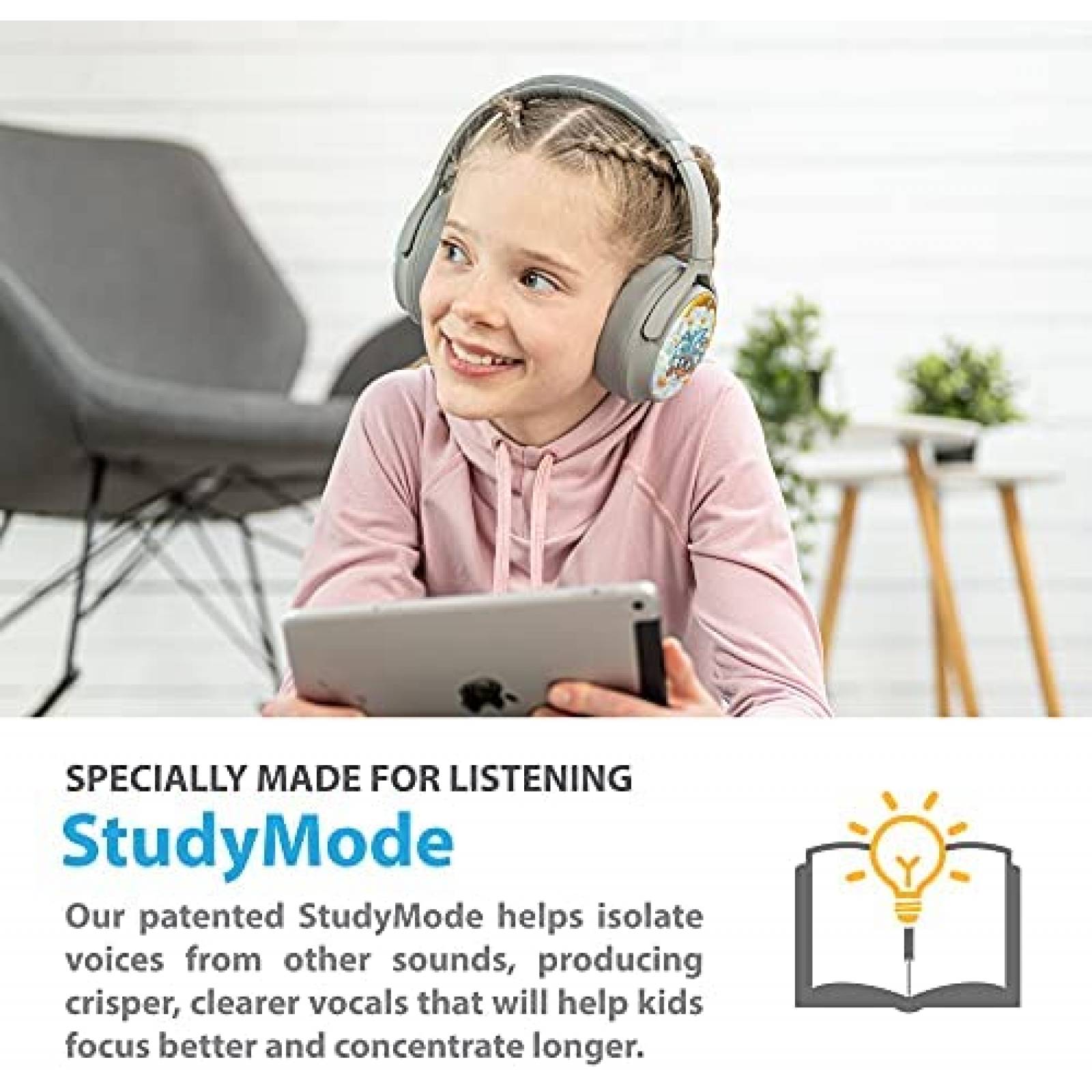 Auriculares ONANOFF Bluetooth con microfono plegable -Blanco