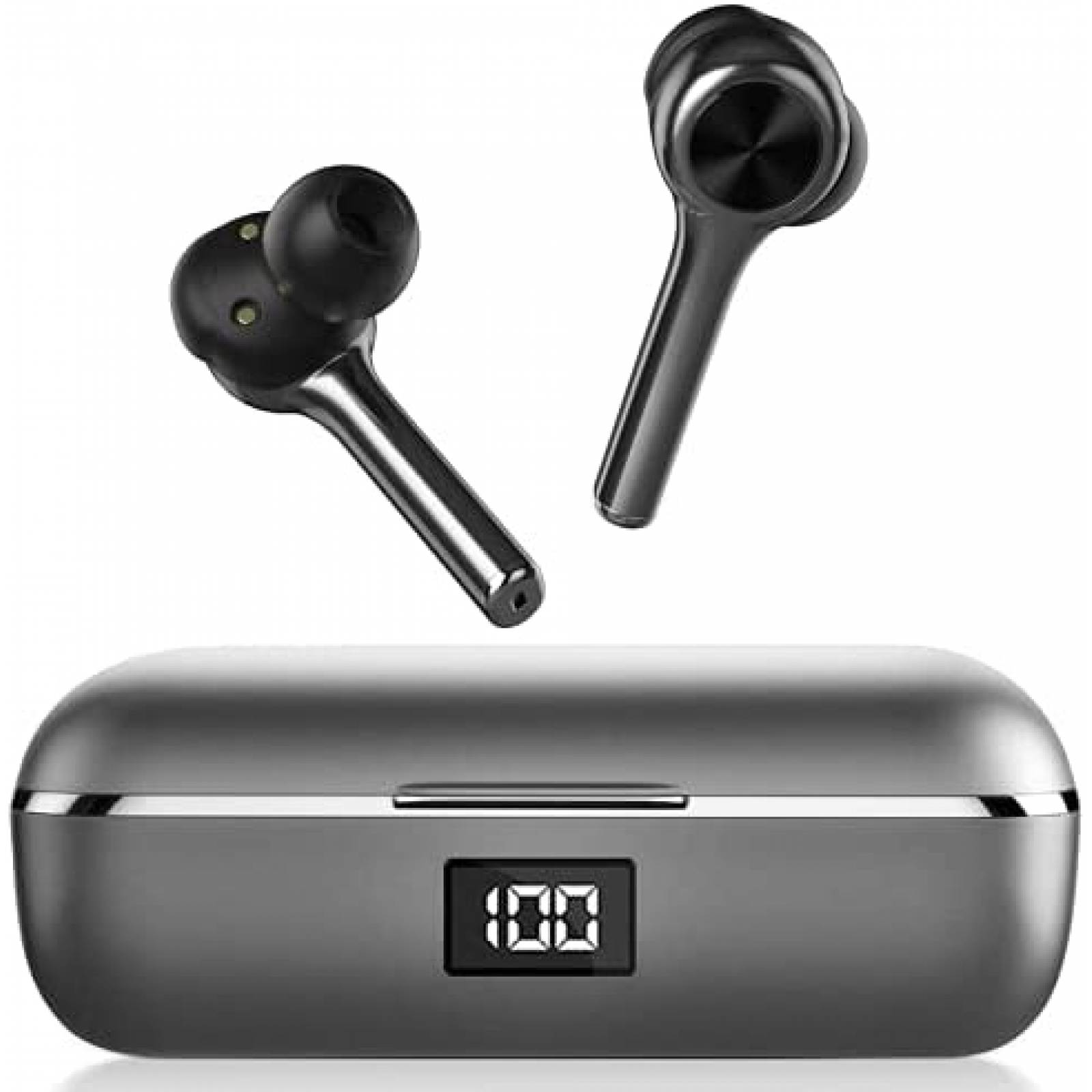Auriculares ORYTO Cancelacion Ruido Impermeable -Gris