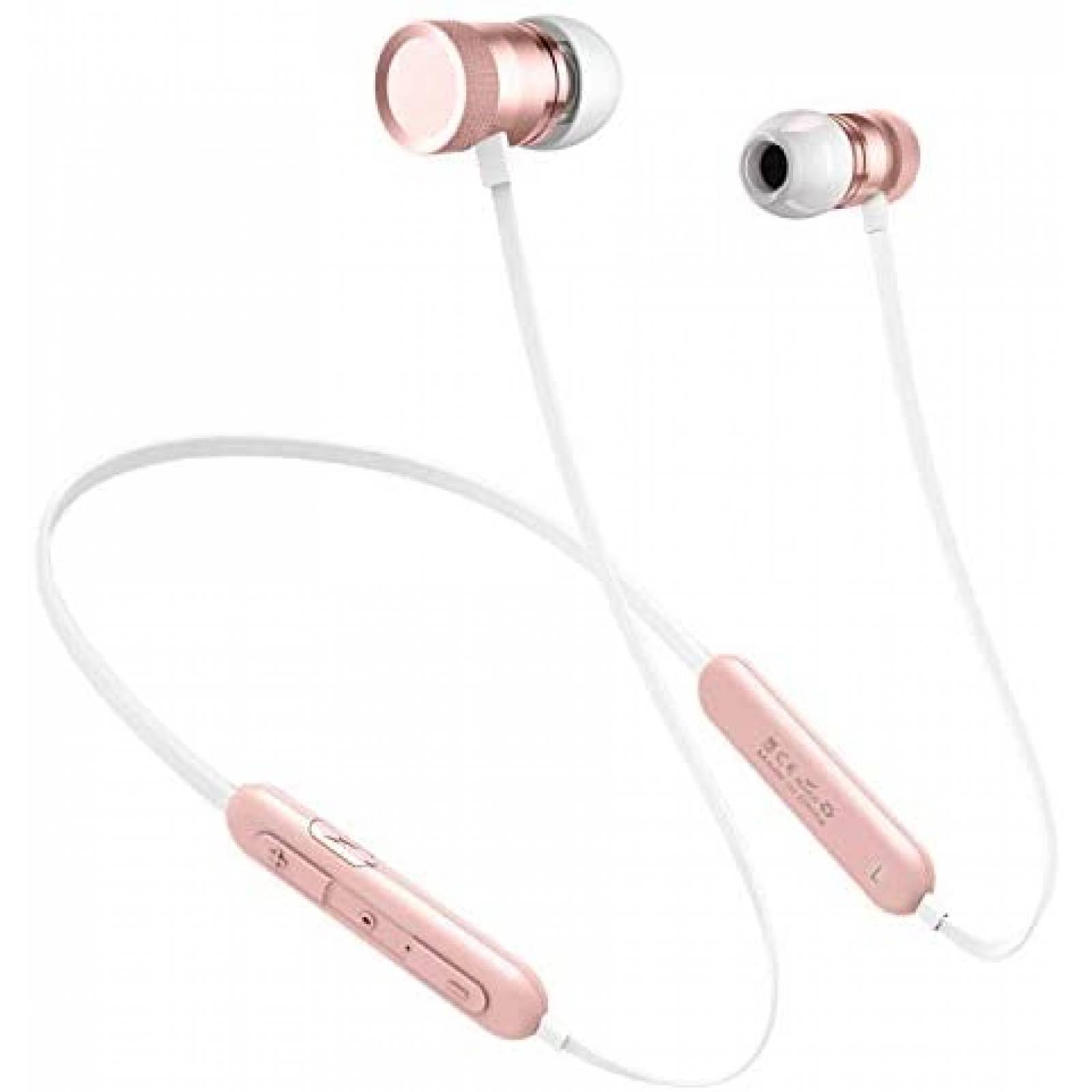 Auriculares Picun Bluetooth con microfono inalambricos -Rosa
