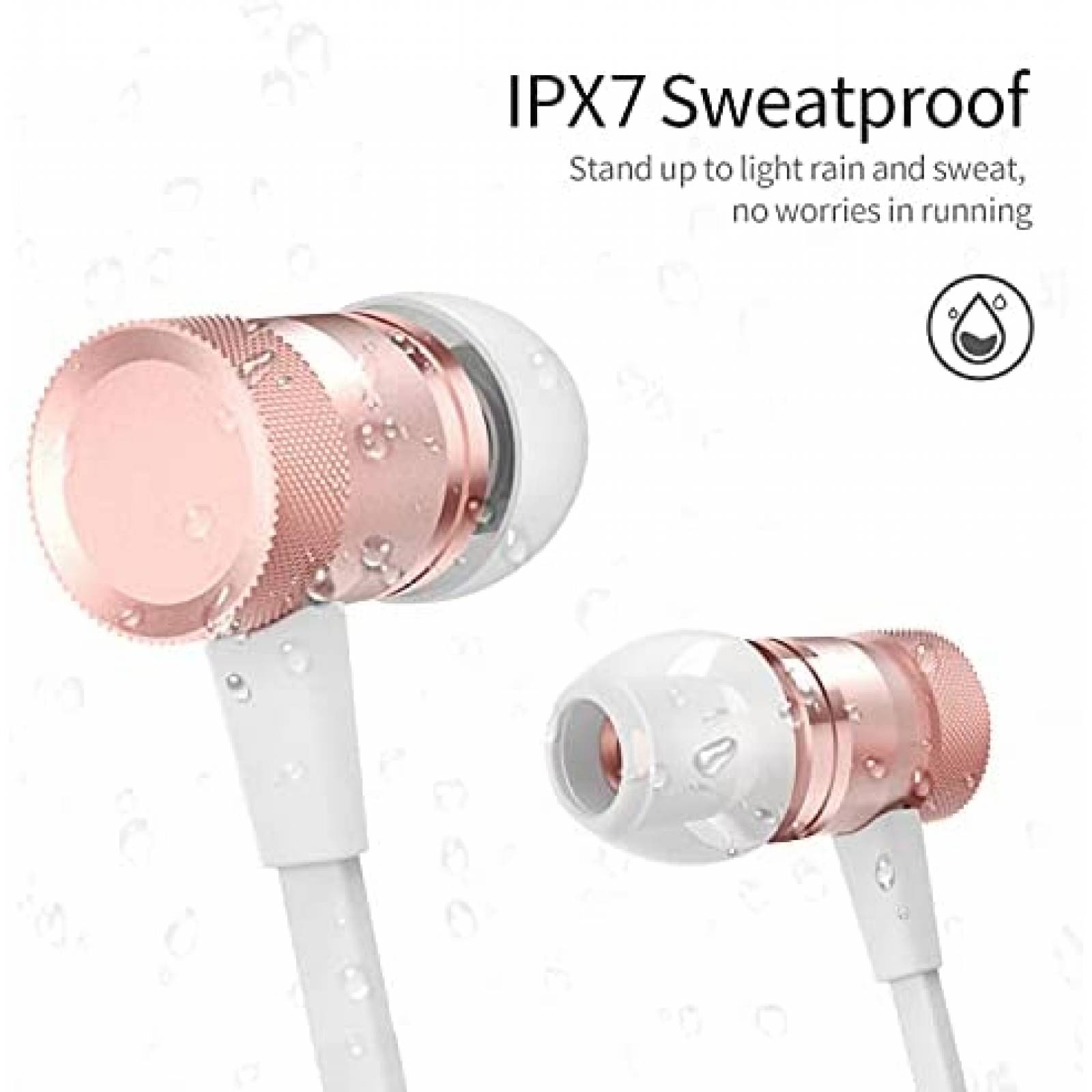 Auriculares Picun Bluetooth con microfono inalambricos -Rosa