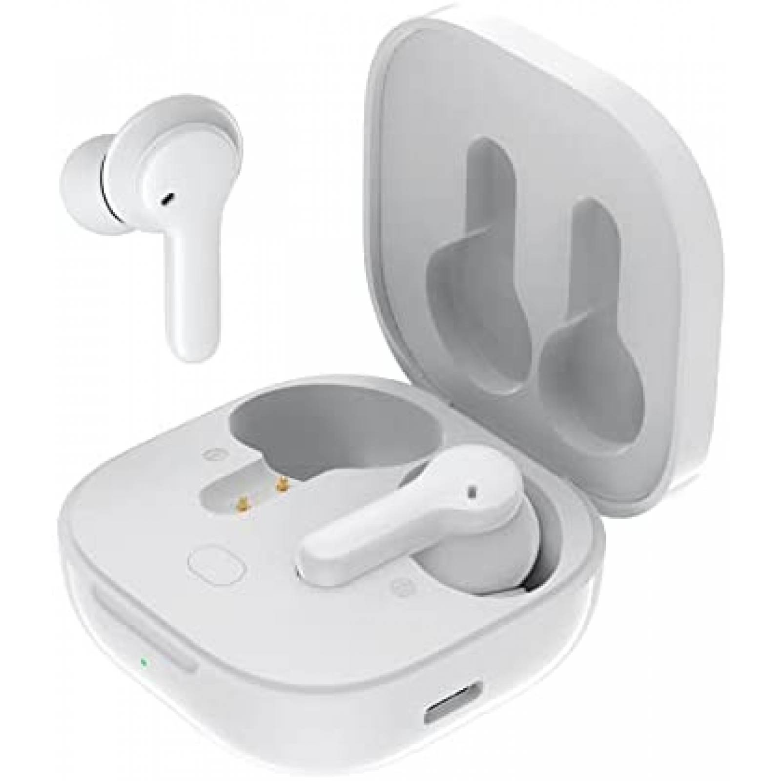 Auriculares QCY T13 Inalambricos Con Control Tactil -Blanco